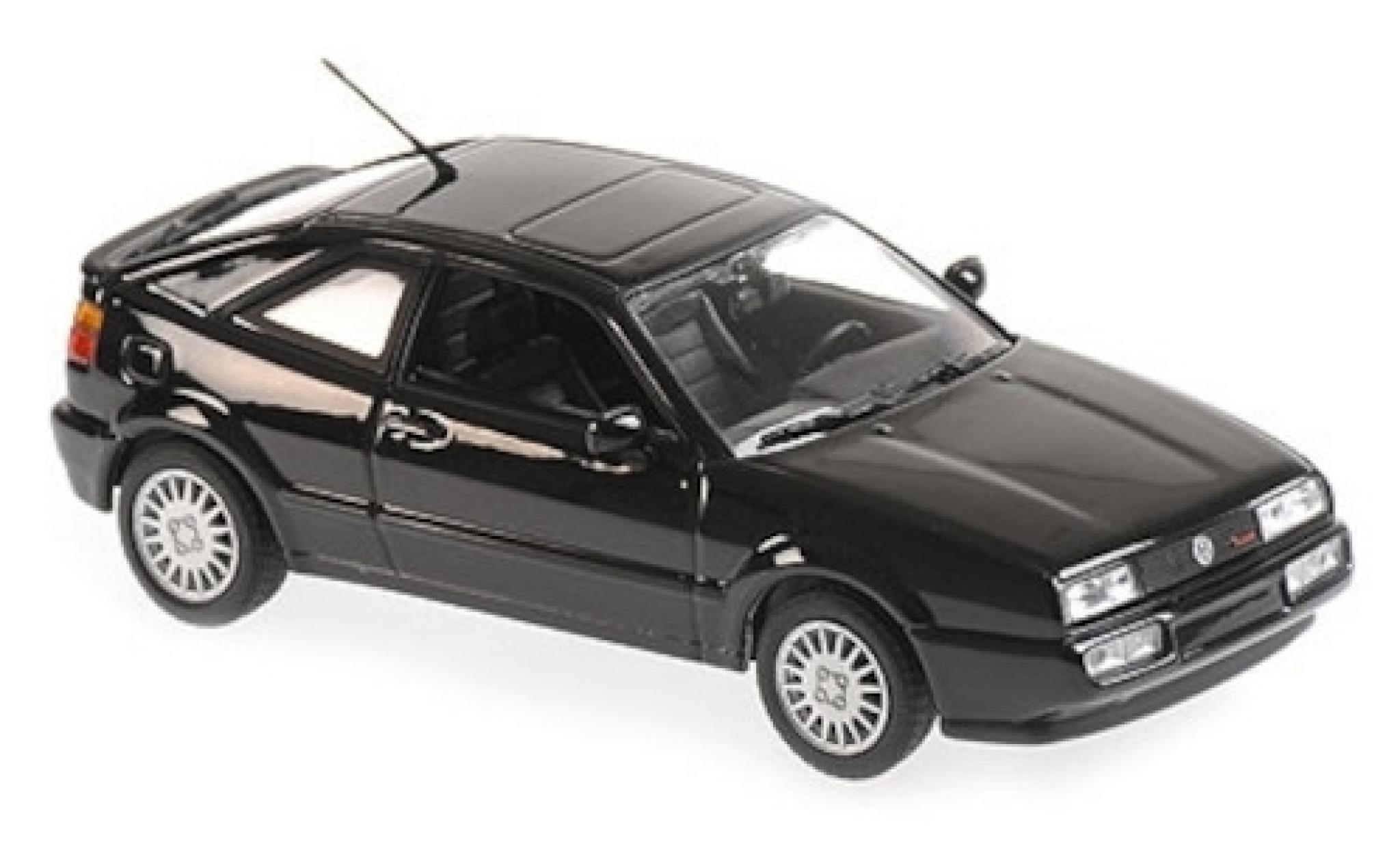 Volkswagen Corrado 1/43 Maxichamps G60 zwart 1990 modelauto