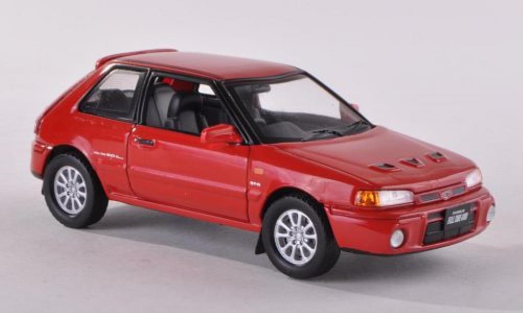 Mazda 323 1/43 IXO GTR rood 1991 modelauto