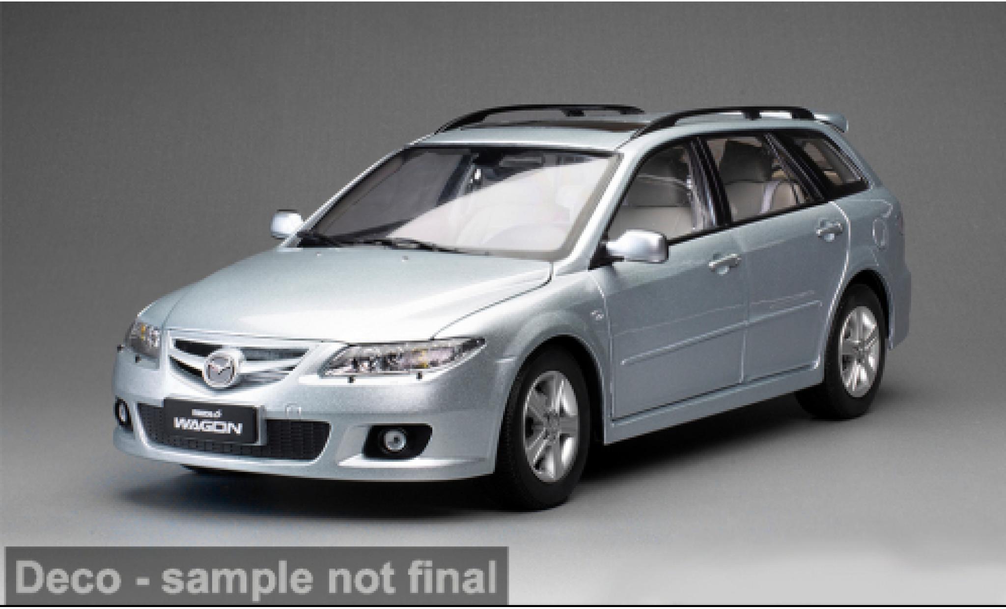 Mazda 6 1/18 Sun Star grijs 1:18 modelauto