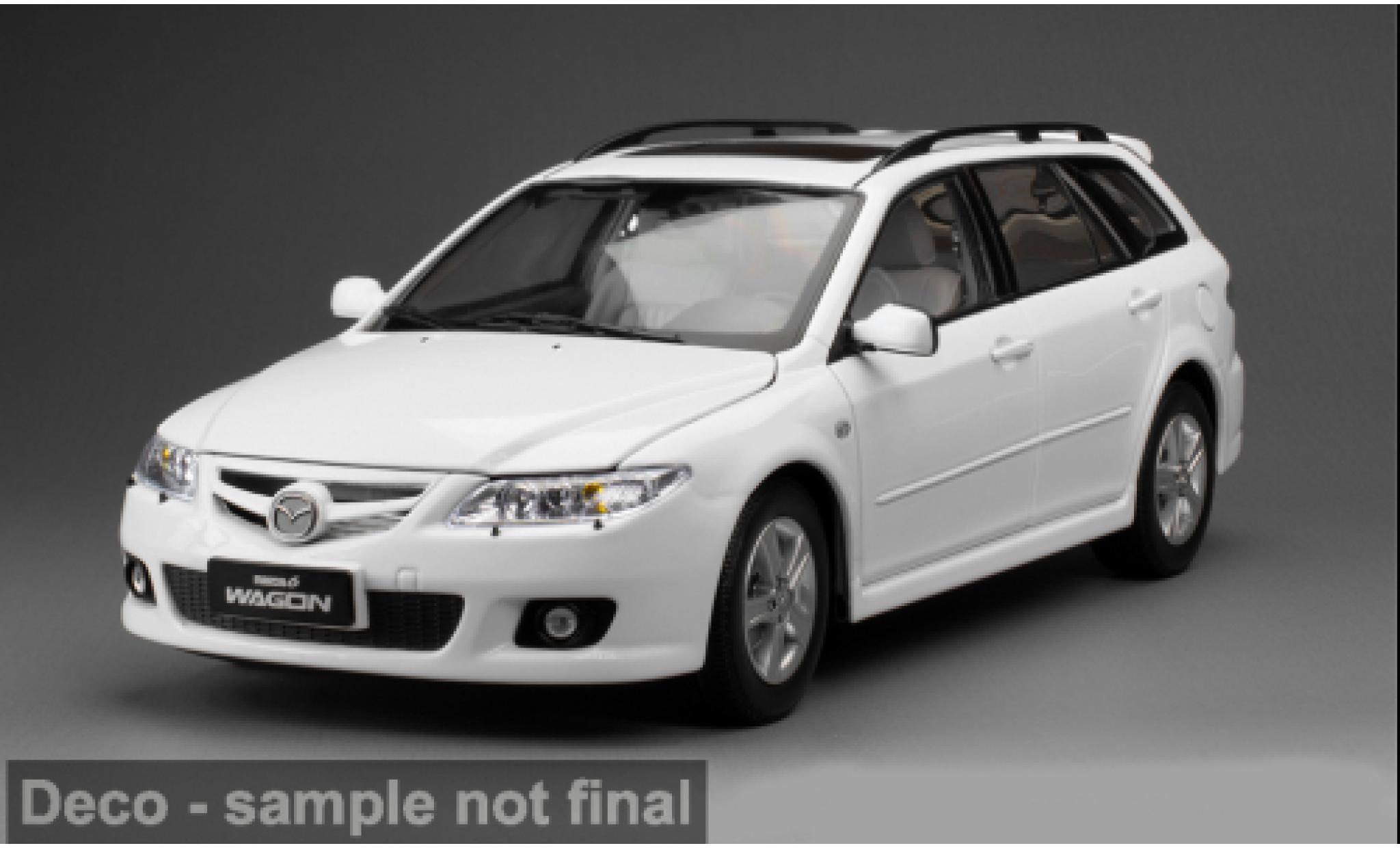 Mazda 6 1/18 Sun Star wit 1:18 modelauto