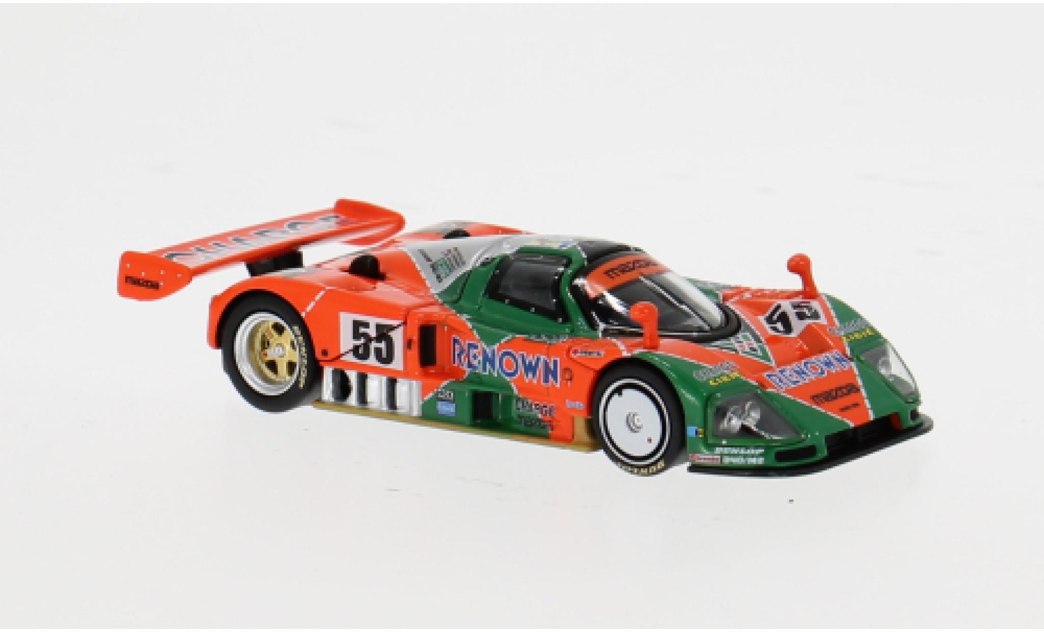 Mazda 787B 1/64 Pop Race 24h Le Mans 1991 #55 1:64 modelauto