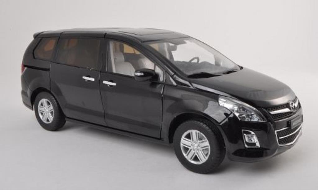 Mazda 8 1/18 Paudi MPV zwart 2010 modelauto