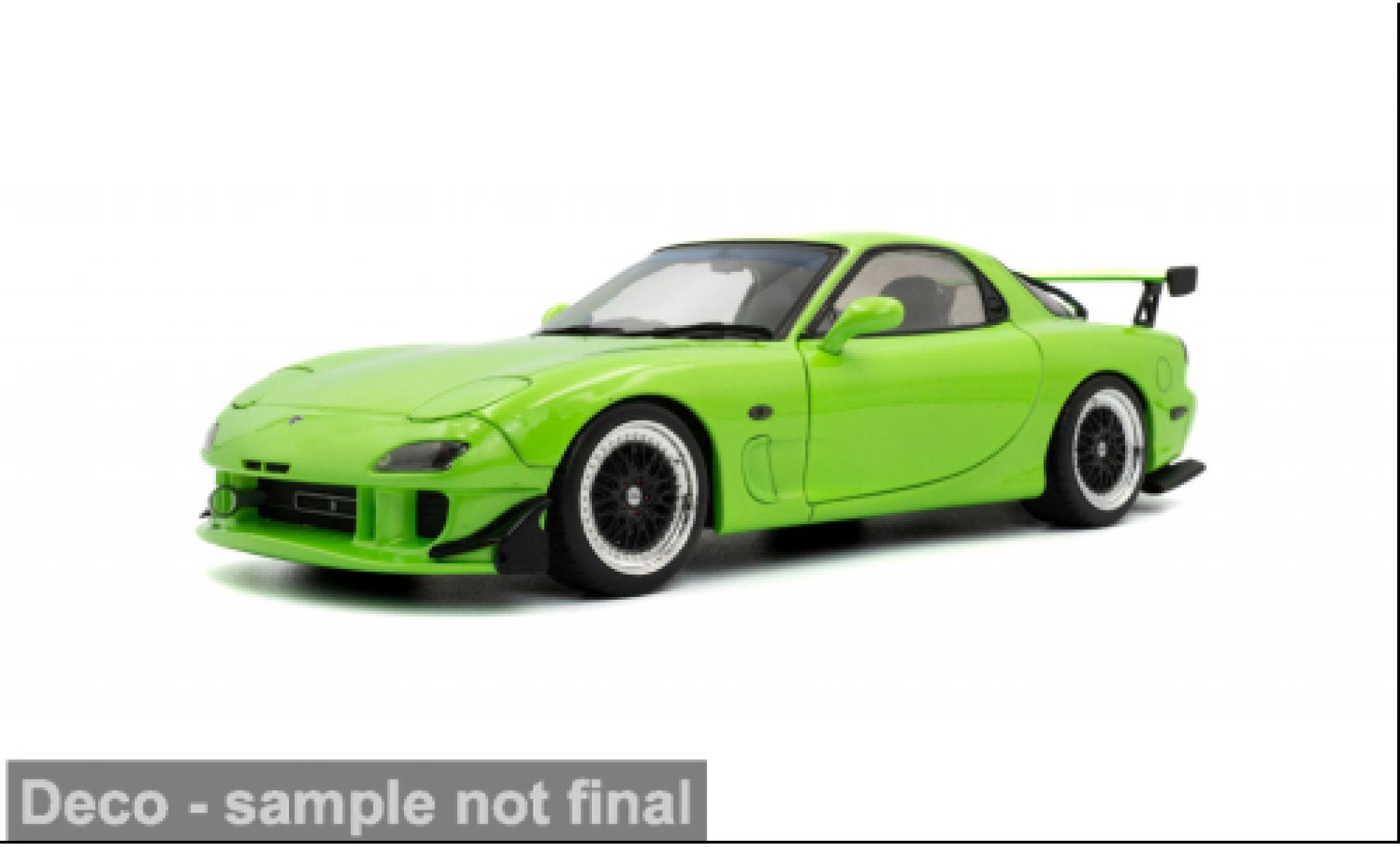 Mazda RX7 1/18 Solido (FD3RS) groen 1994 1:18 modelauto