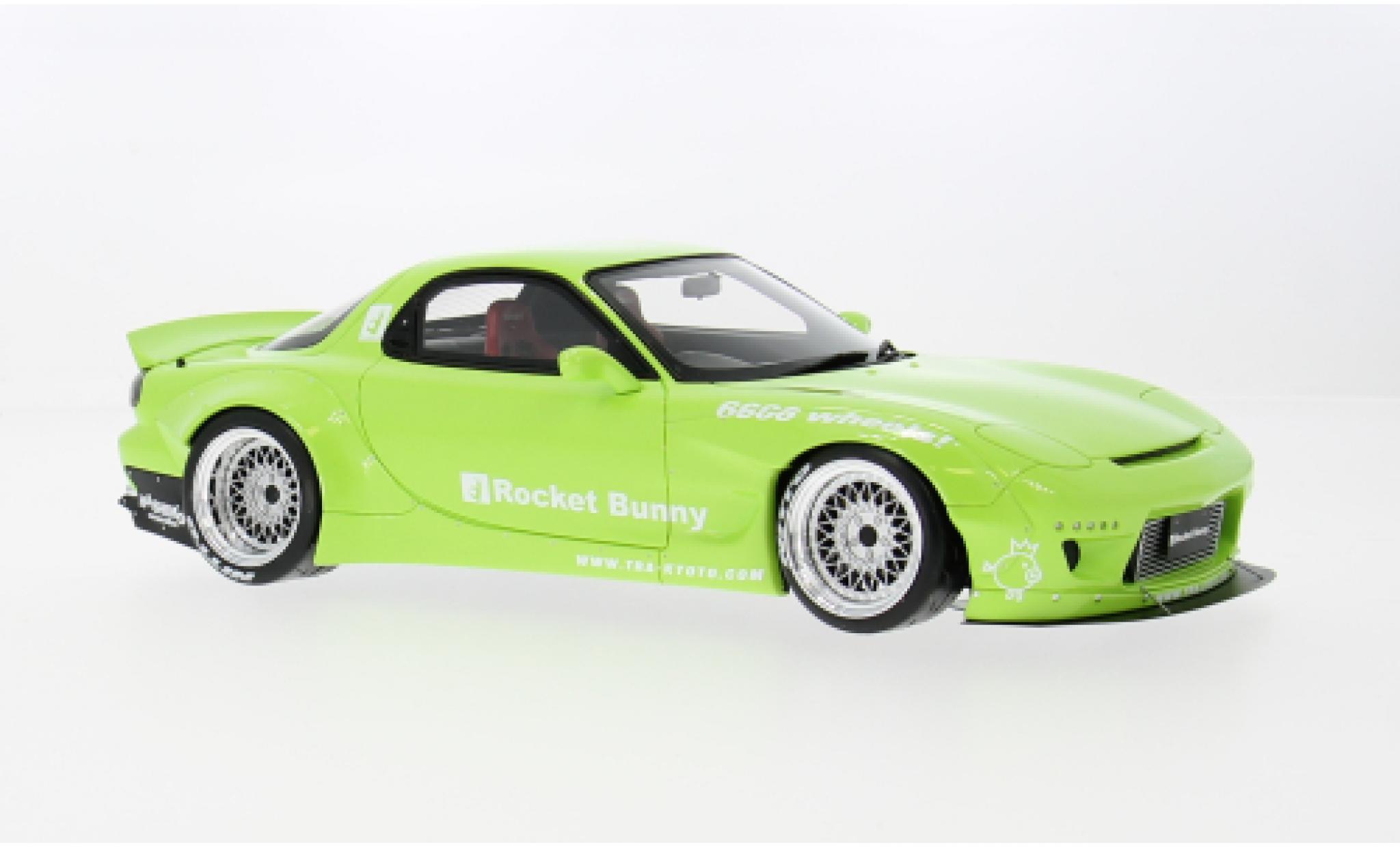 Mazda RX7 1/18 Ottomobile (FD3S) groen 2015 1:18 modelauto