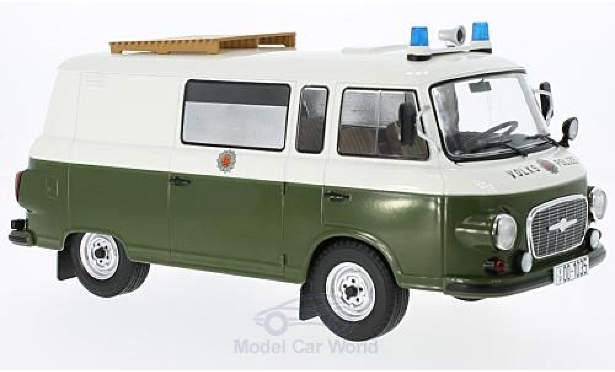 Barkas B 1000 1/18 MCG Halbbus Volkspolizei 1970 modelauto