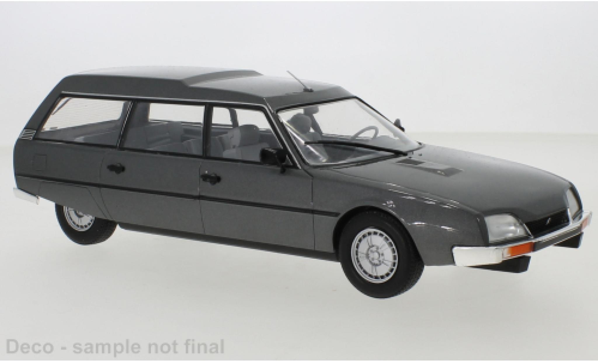 Citroen CX 1/18 MCG Stationwagen metallic grijs 1976 modelauto