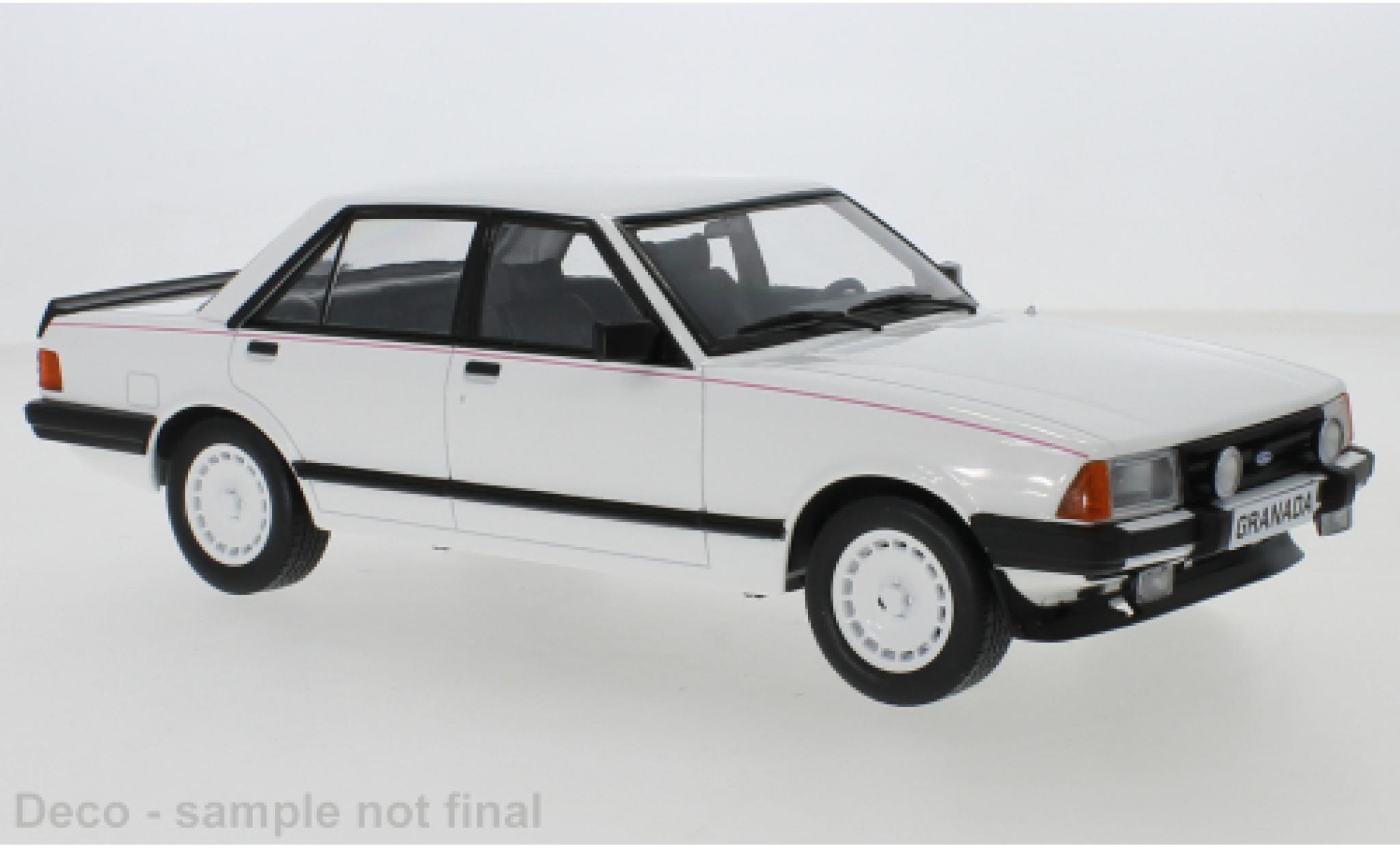 Ford Granada 1/18 MCG MK II 2.8 Injection wit 1981 modelauto
