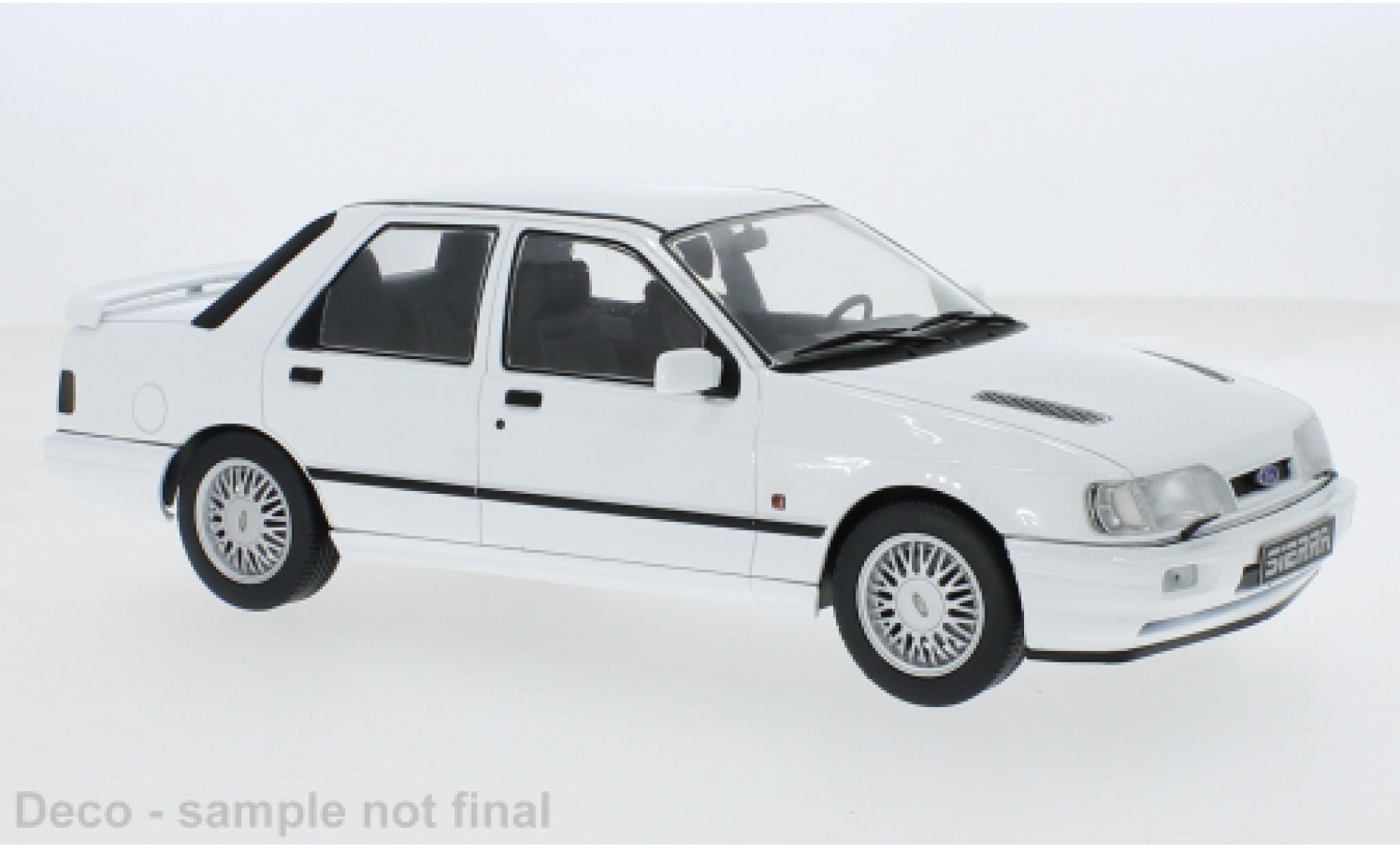 Ford Sierra 1/18 MCG Cosworth 4x4 wit 1992 1:18 modelauto