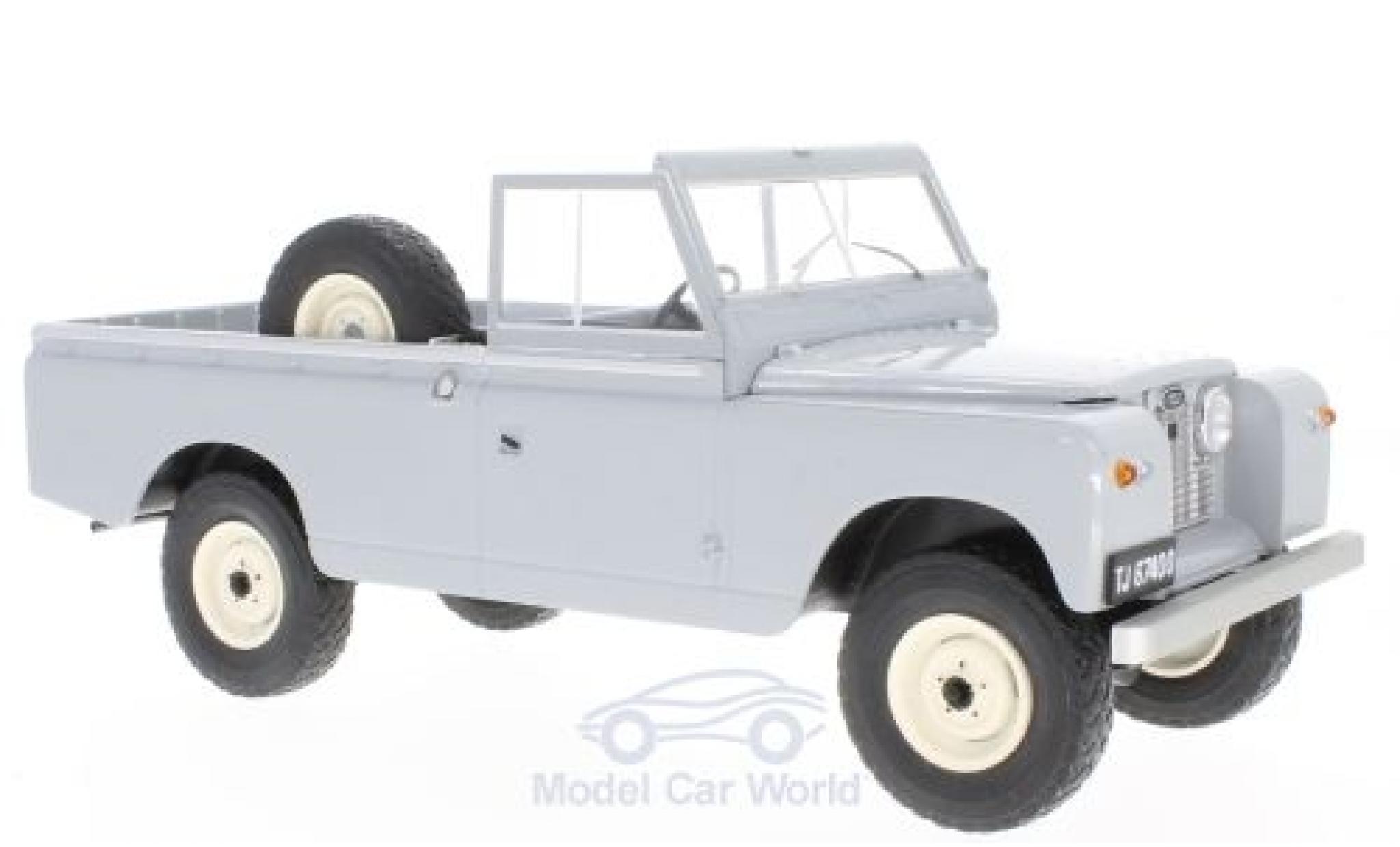 Land Rover 109 1/18 MCG Pick Up Series II grijs 1959 modelauto