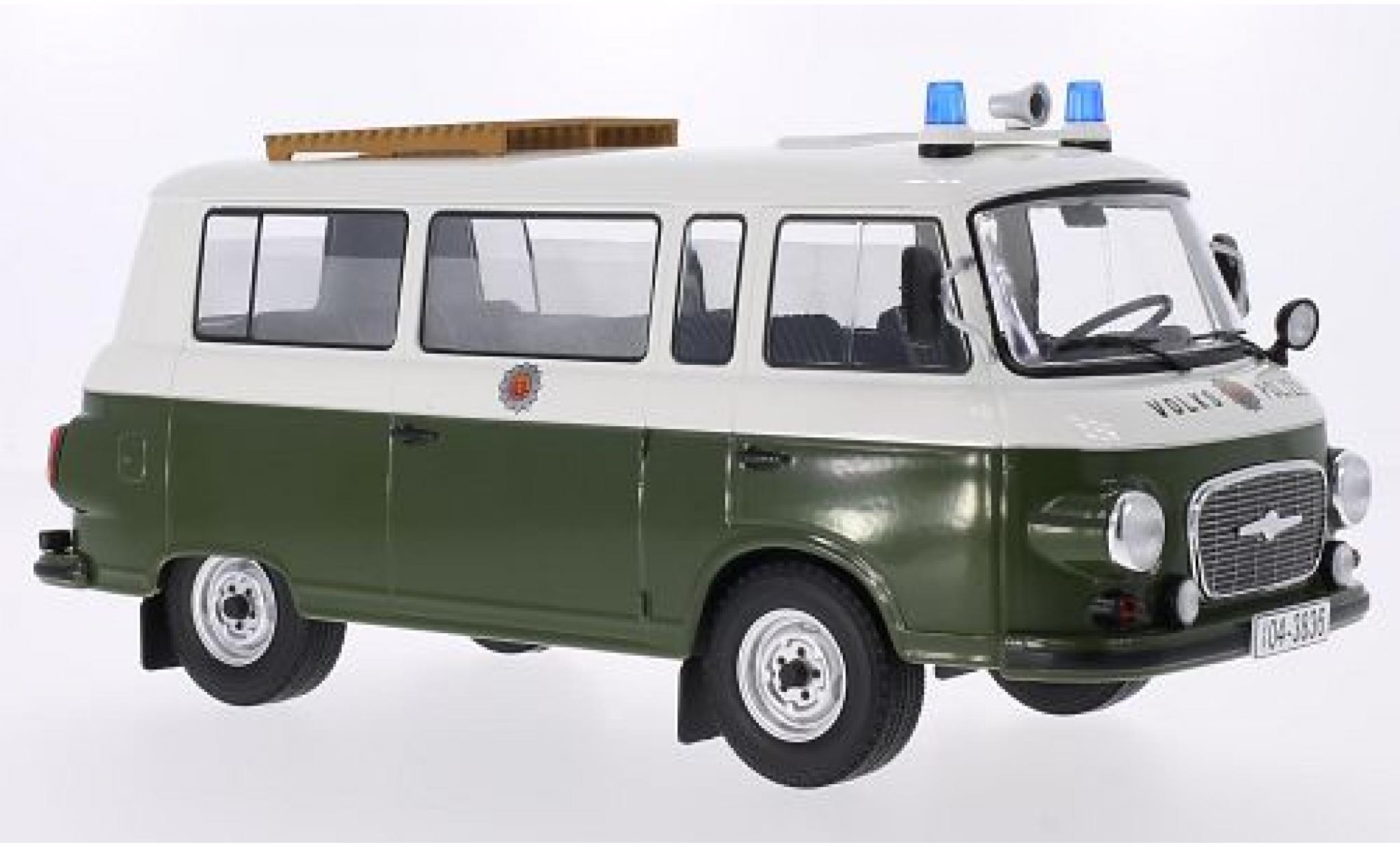 Barkas B 1000 1/18 MCG Minibus les gens de la Politie 1965 modelauto