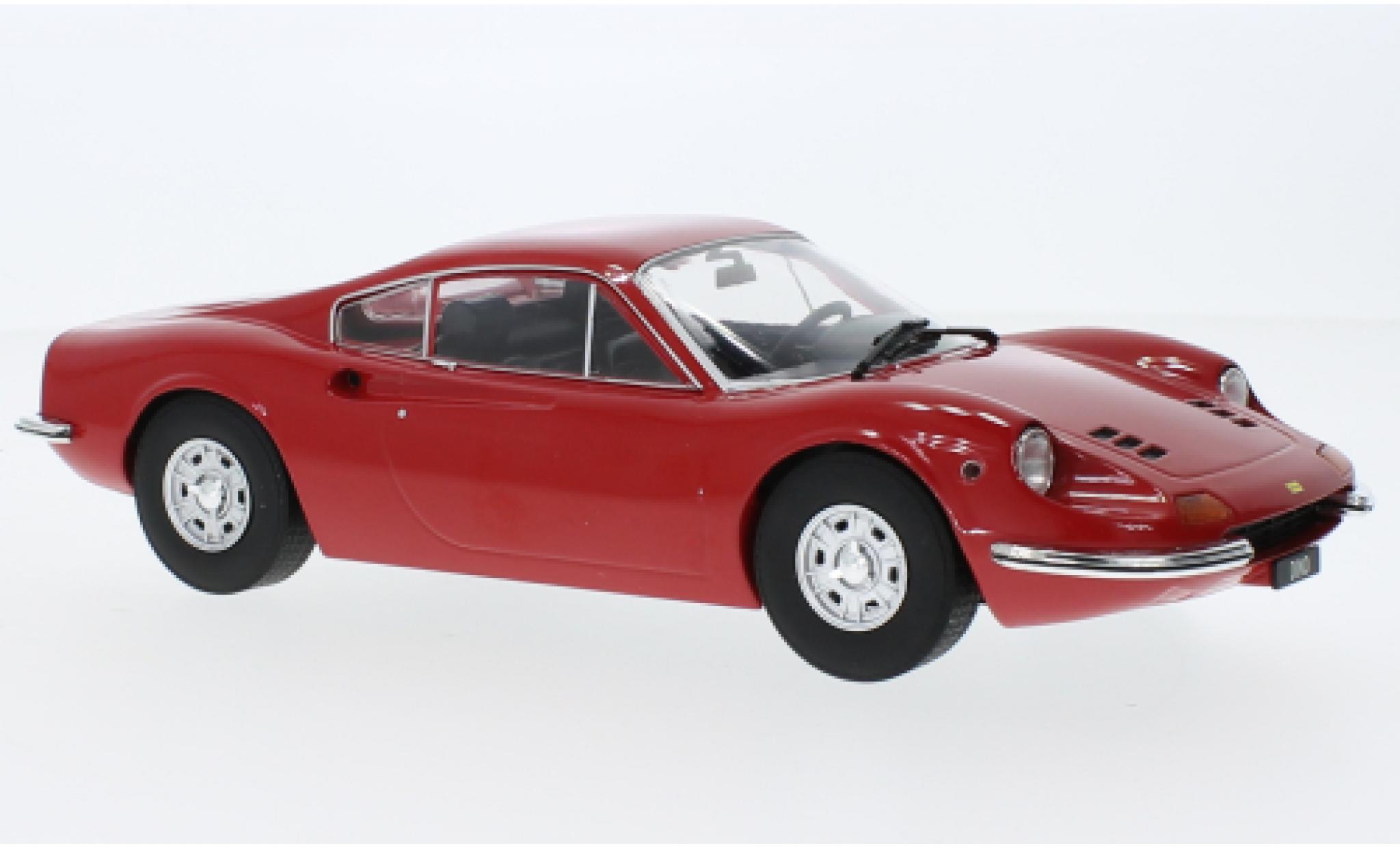 Ferrari Dino 1/18 MCG 246 GT rood 1969 modelauto