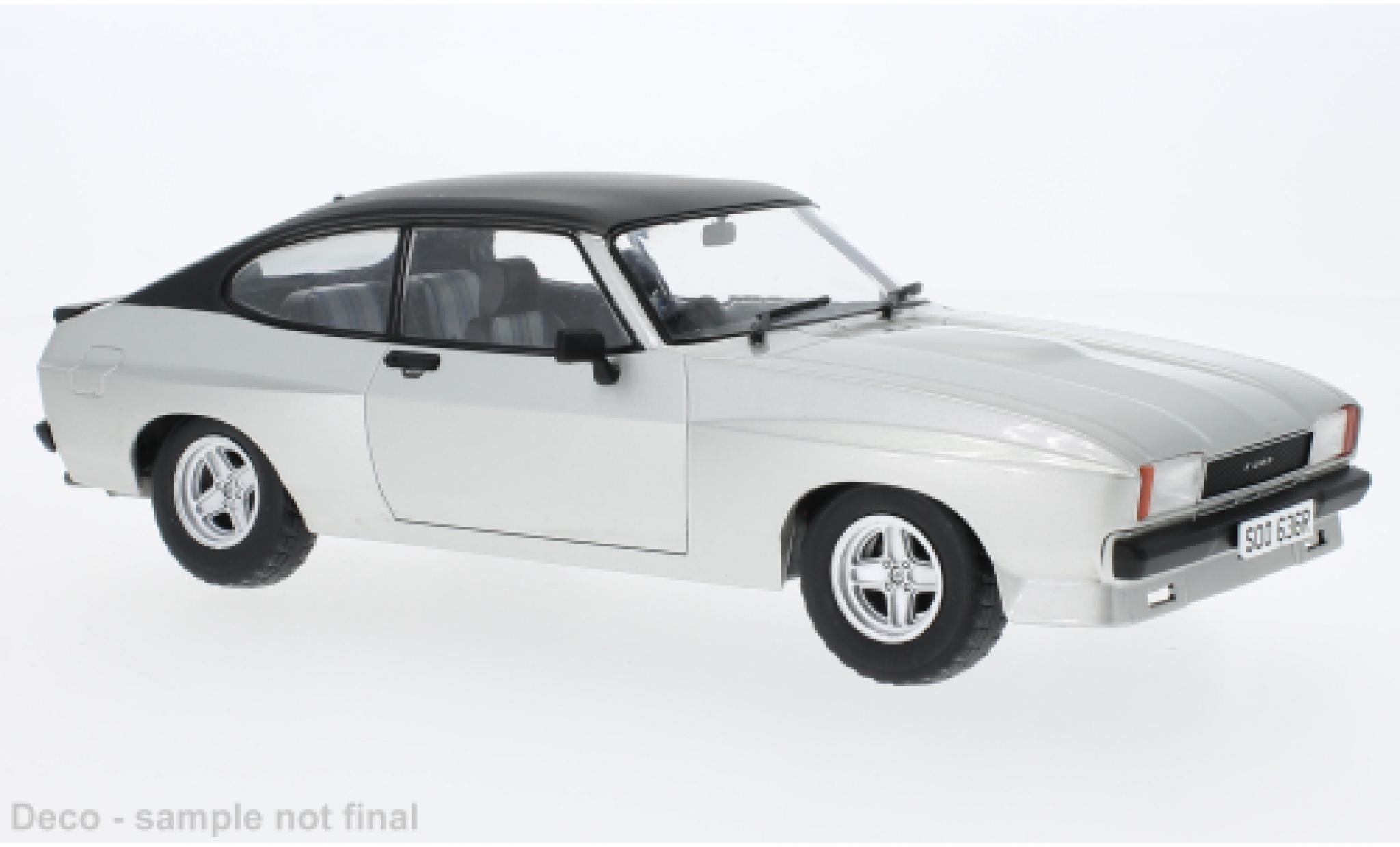 Ford Capri 1/18 MCG MK II X-Pack d/matte-zwart 1975 modelauto