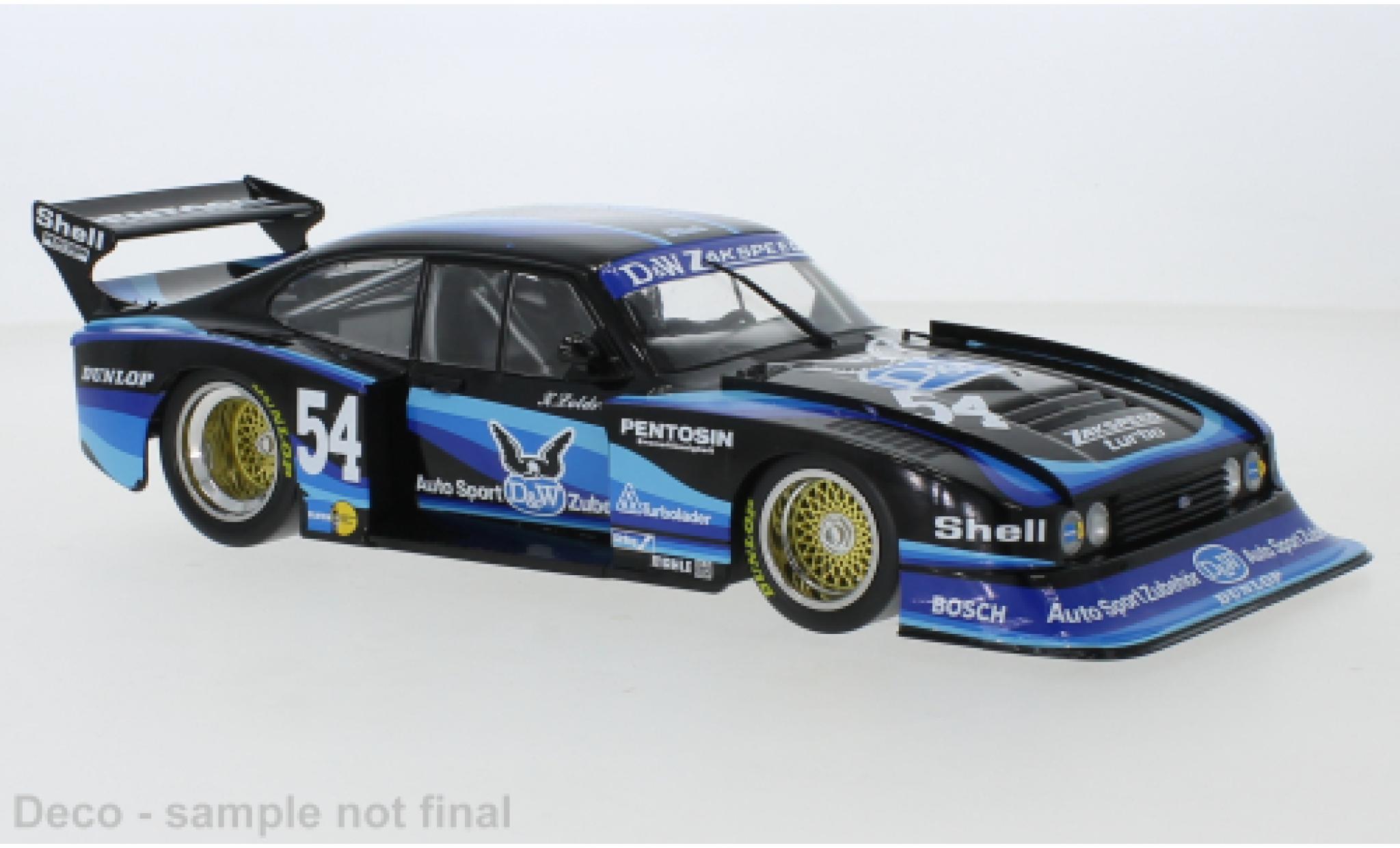 Ford Capri 1/18 MCG Turbo Gr.5 No.54 D&W DRM Zolder 1980 modelauto