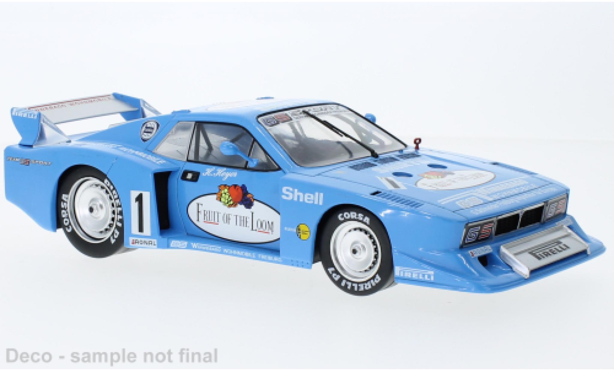 Lancia Beta 1/18 MCG Montecarlo Gr.5 No.1 Fruit of the Loom DRM ADAC Supersprint Nuerburgring 1981 modelauto