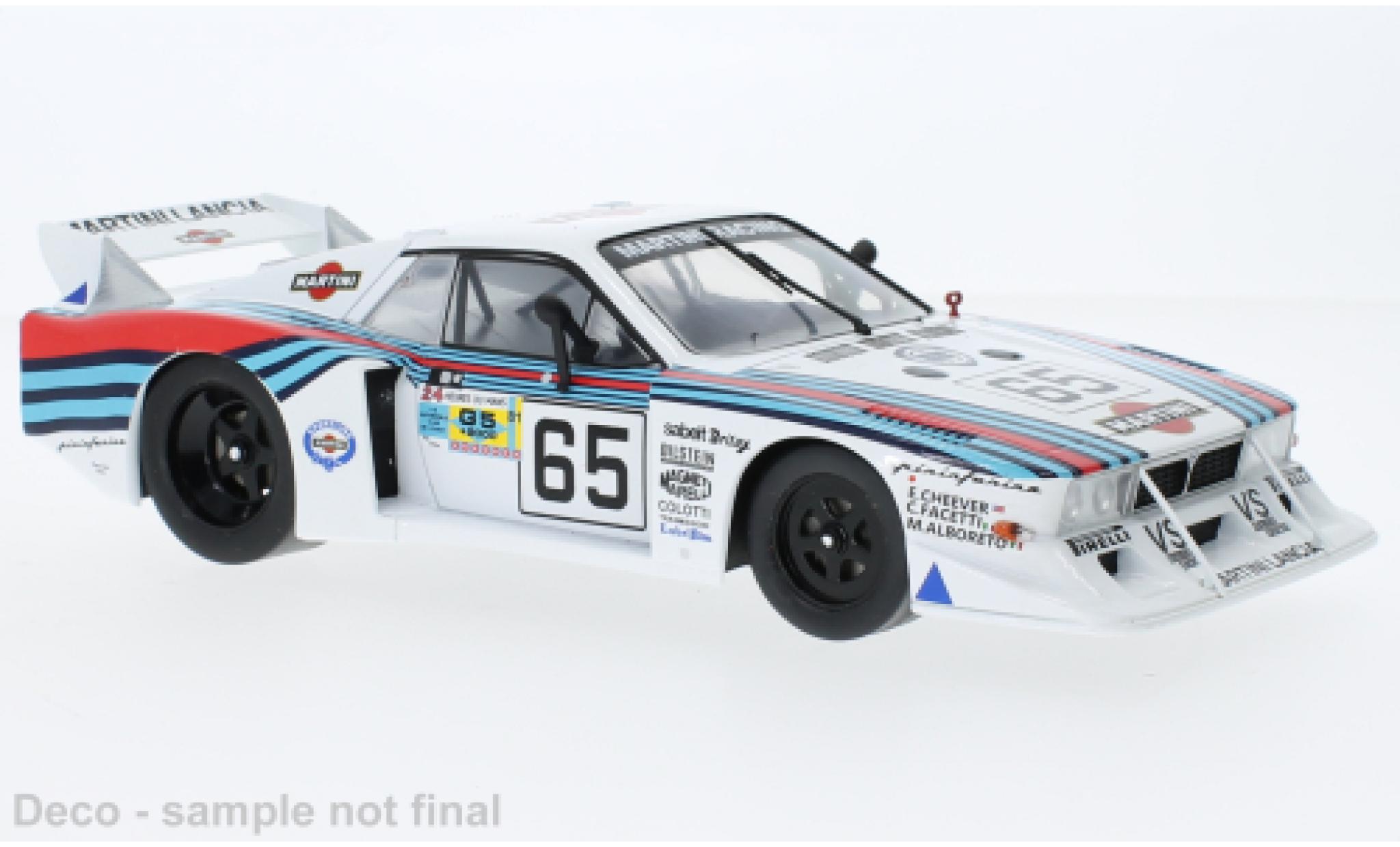 Lancia Beta 1/18 MCG Montecarlo Gr.5 No.65 Martini Racing Martini 24h Le Mans 1981 modelauto