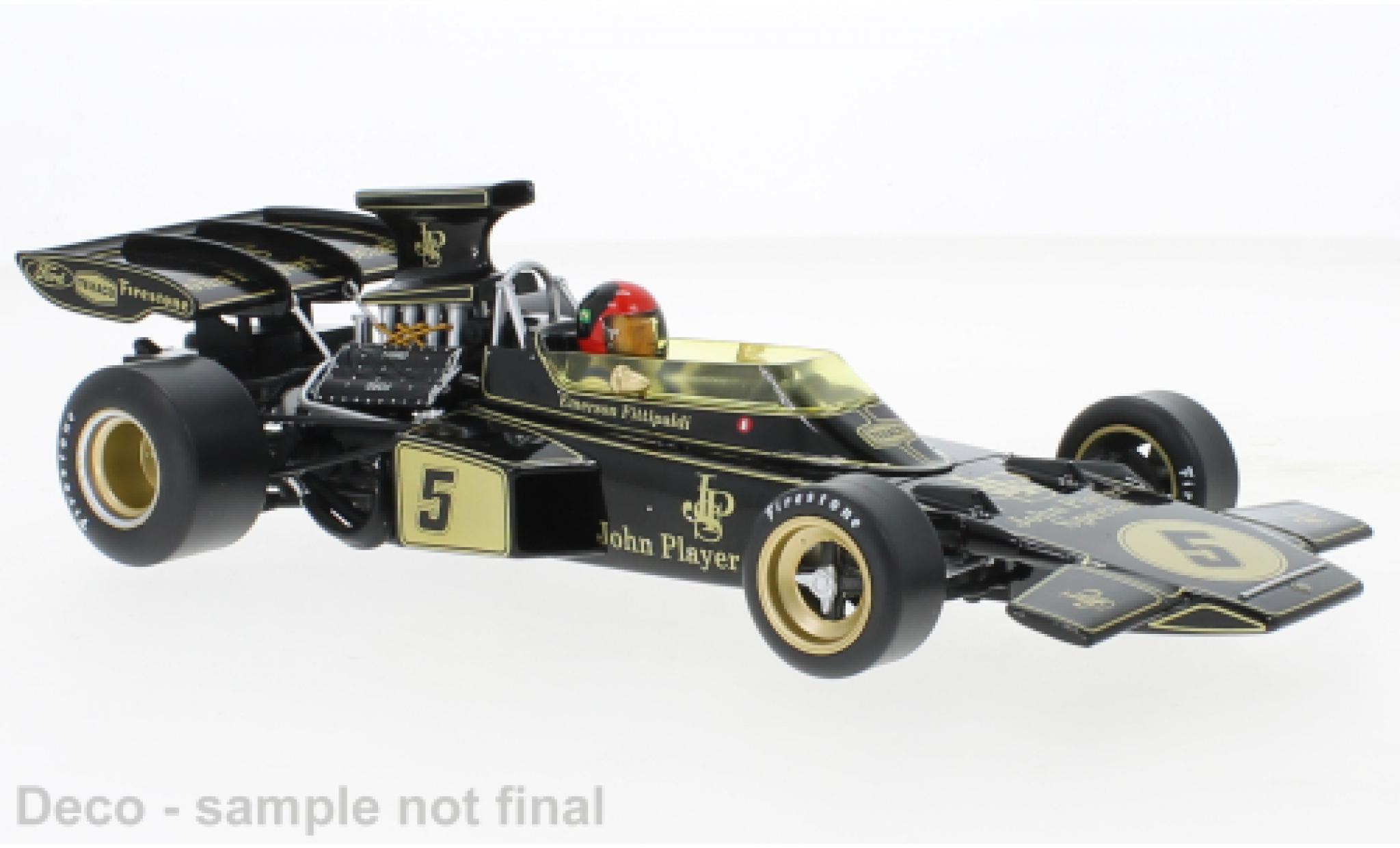 Lotus 72 1/18 MCG D No.5 John Player Team formule 1 GP Espagne 19 modelauto