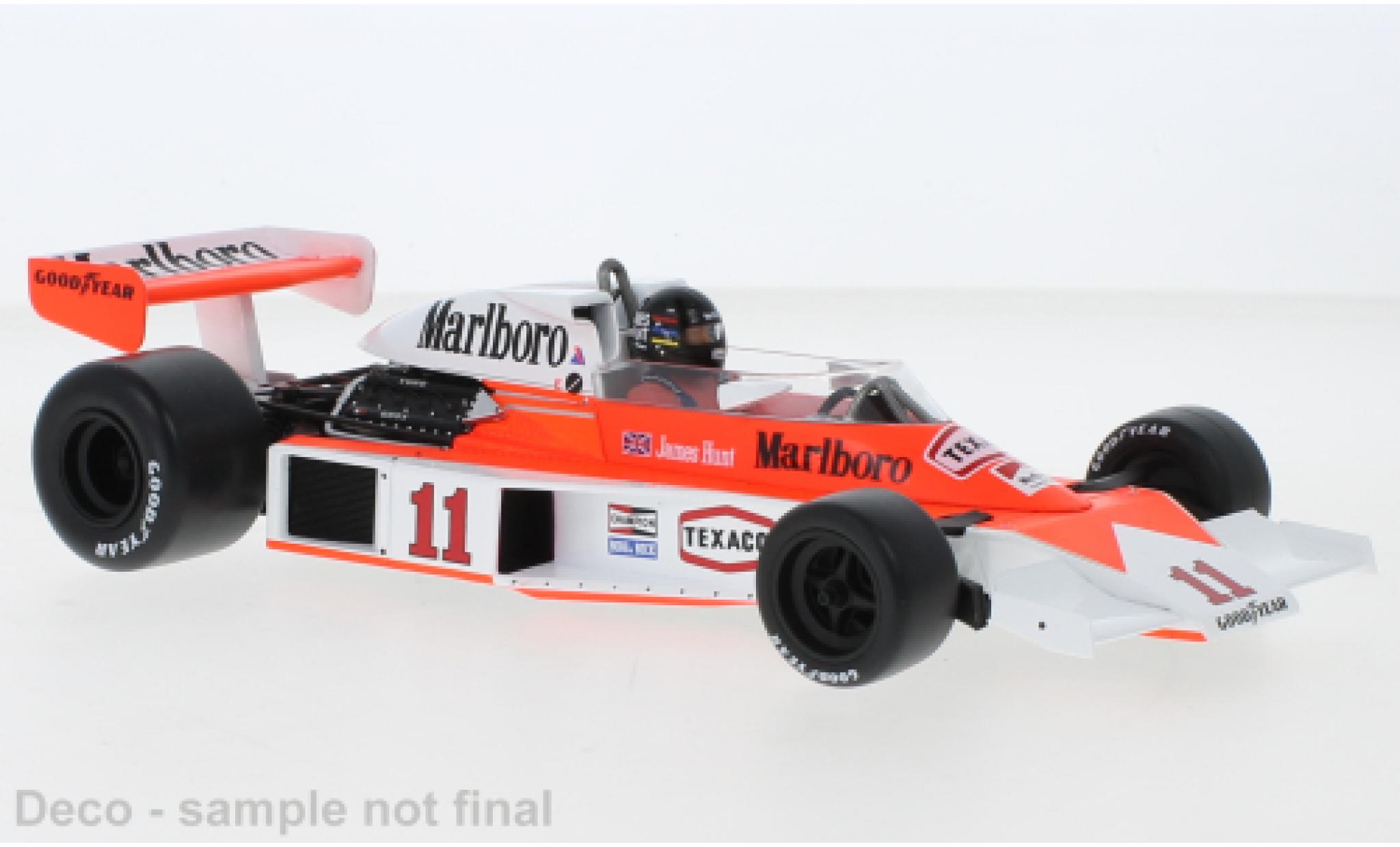 McLaren M23 1/18 MCG No.11 Marlboro Team formule 1 GP France 1976 modelauto
