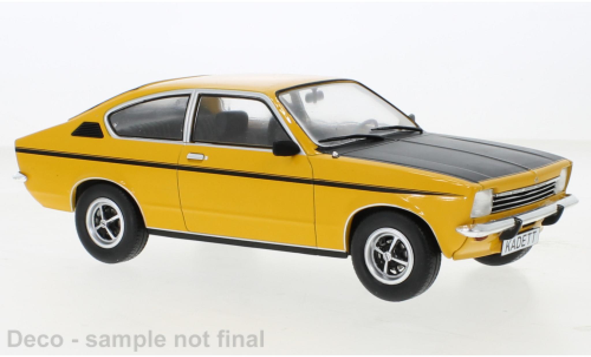 Opel Kadett 1/18 MCG C Coupe SR oranje 1975 modelauto
