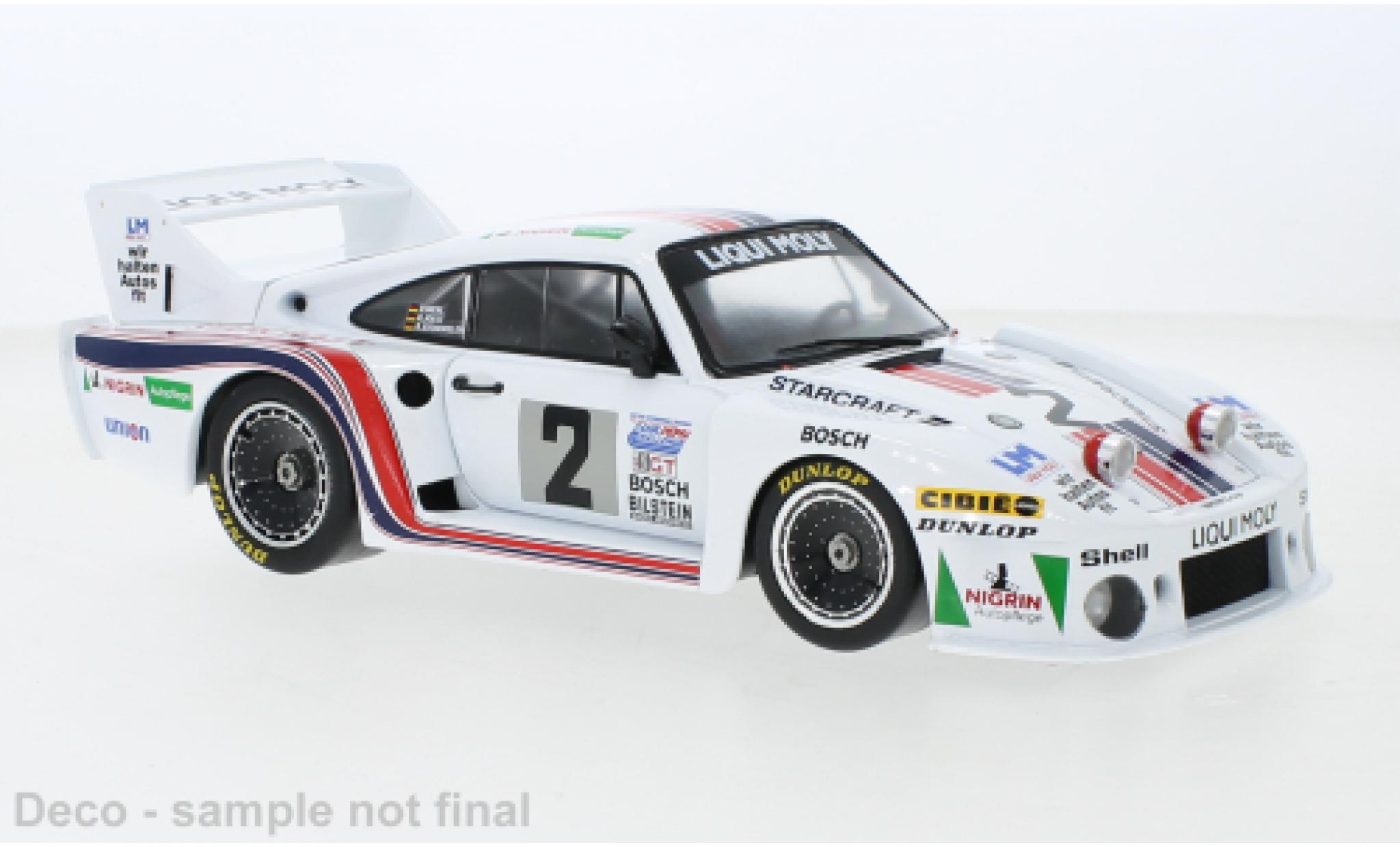 Porsche 935 1980 1/18 MCG J No.2 Liqui Moly 24h Daytona modelauto