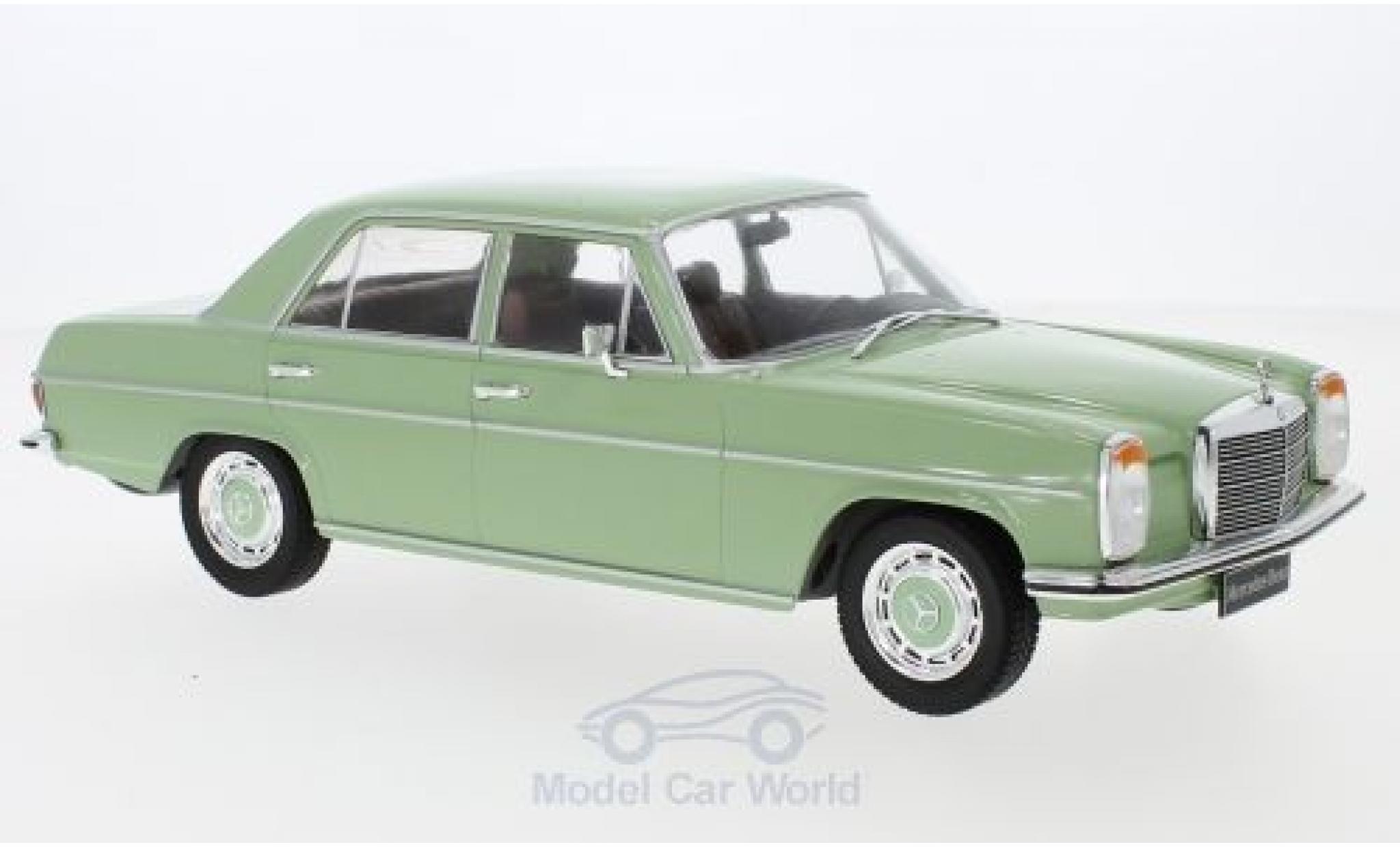 Mercedes 220 1/18 MCG D (W115) groen 1972 modelauto
