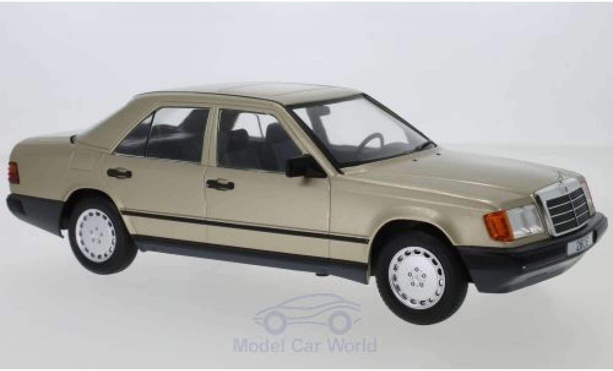 Mercedes 260 1/18 MCG E (W124) metallic bruin 1984 modelauto