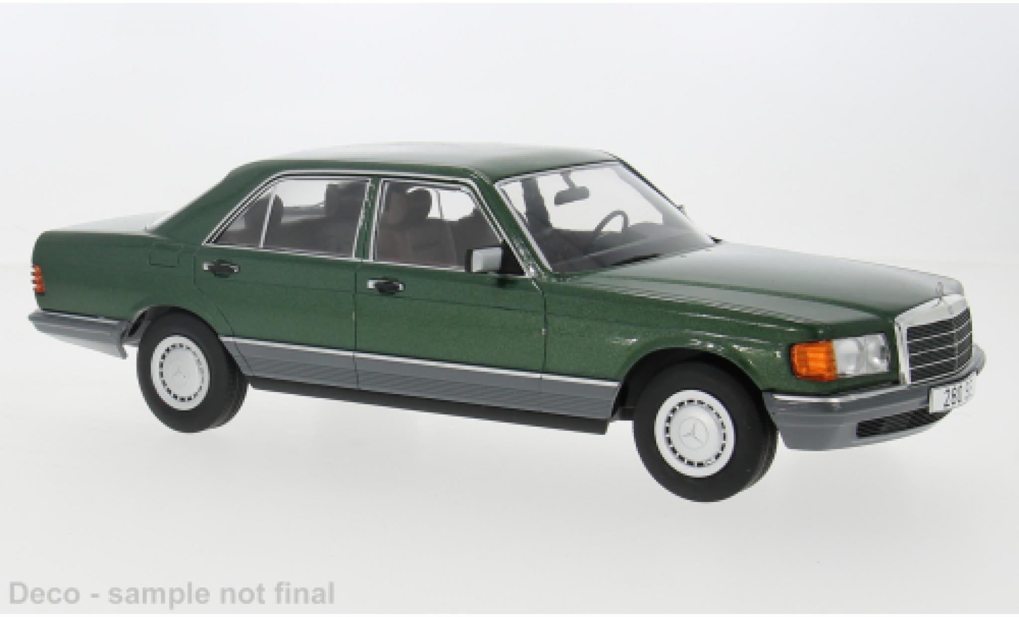 Mercedes Classe S 1/18 MCG (W126) metallic grijs 1979 1:18 modelauto
