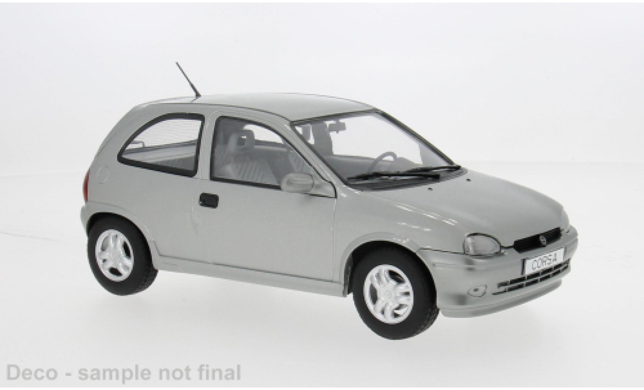 Opel Corsa 1/18 MCG B GSI grijs 1993 1:18 modelauto