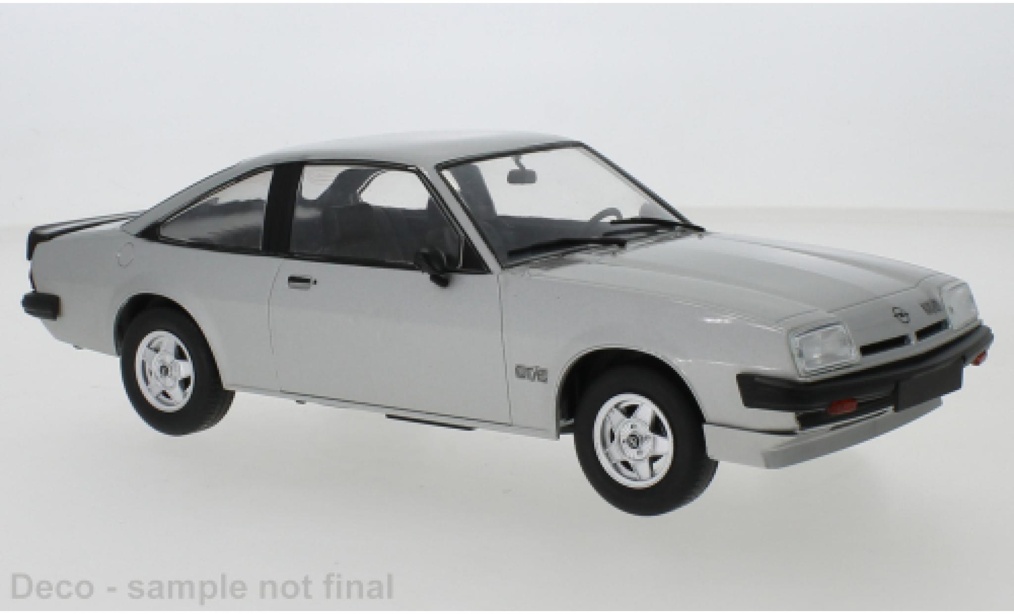 Opel Manta 1/18 MCG B GT/E grijs 1980 modelauto