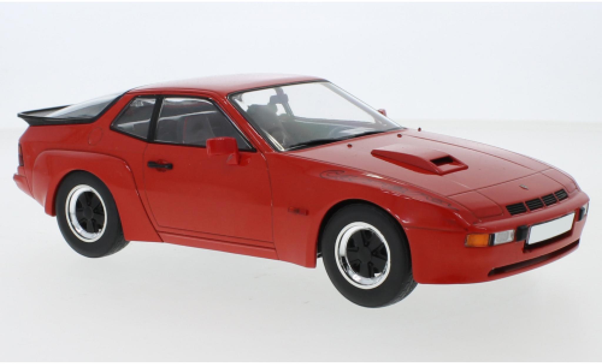 Porsche 924 1/18 MCG Carrera GT rood 1981 modelauto