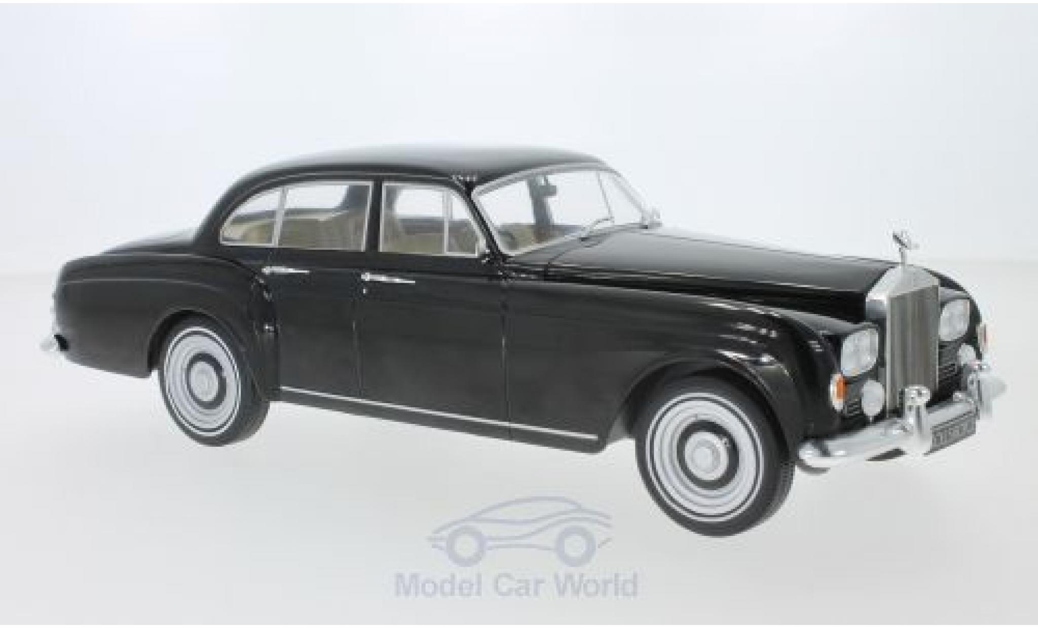 Rolls Royce Silver Cloud 1/18 MCG III Flying Spur H.J.Mulliner zwart RHD 1965 modelauto