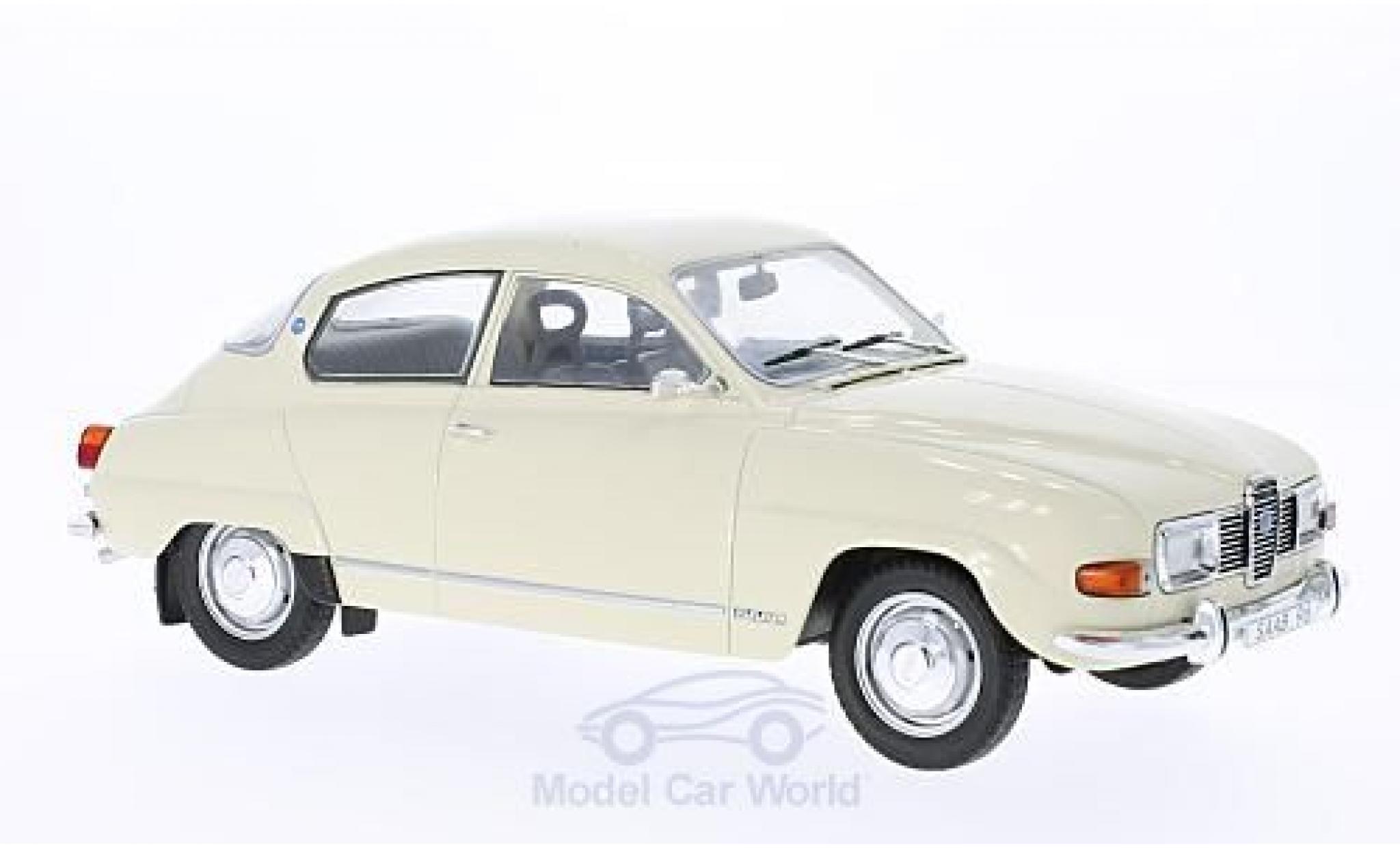 Saab 96 1/18 MCG V4 beige 1971 modelauto