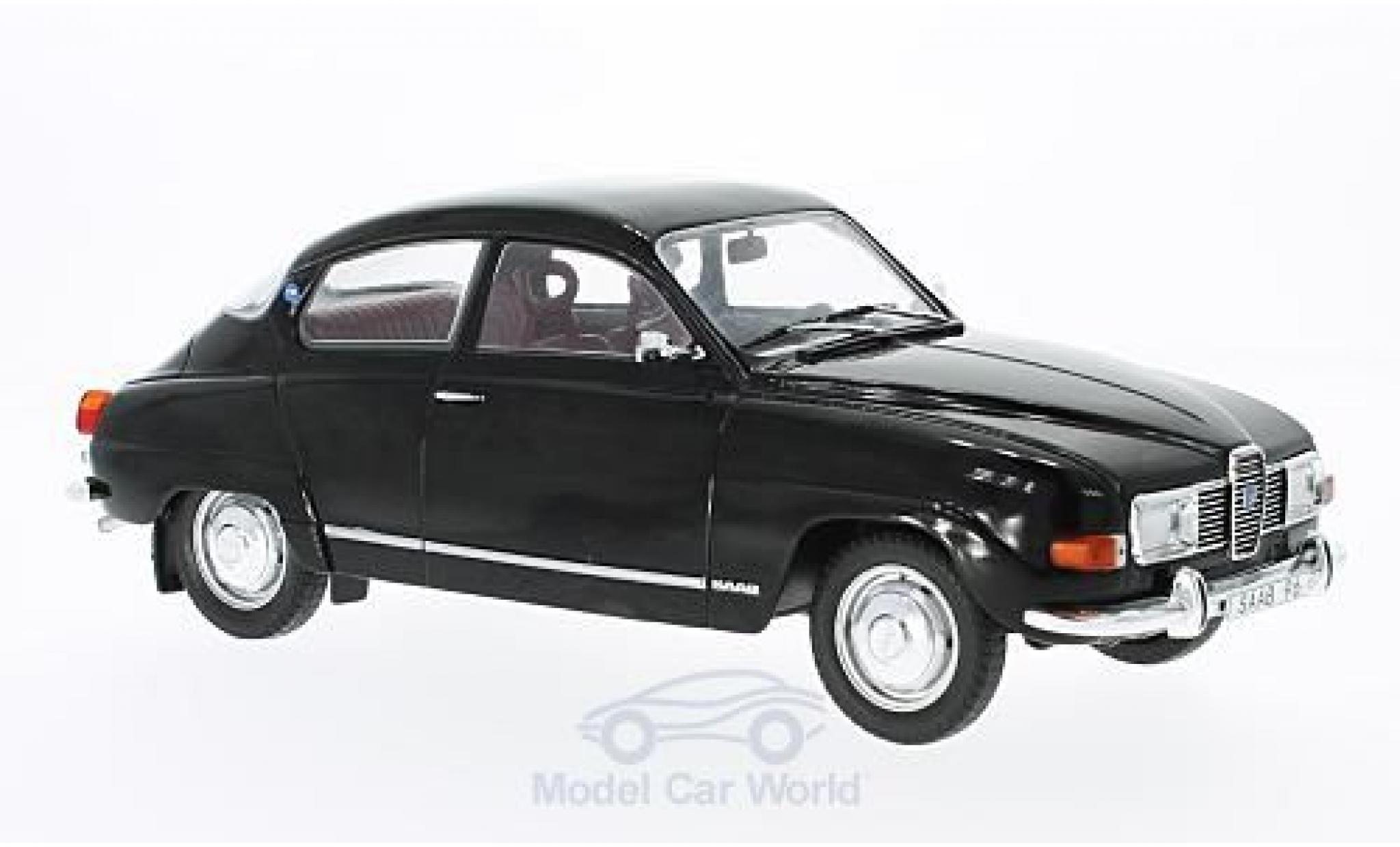 Saab 96 1/18 MCG V4 zwart 1971 modelauto