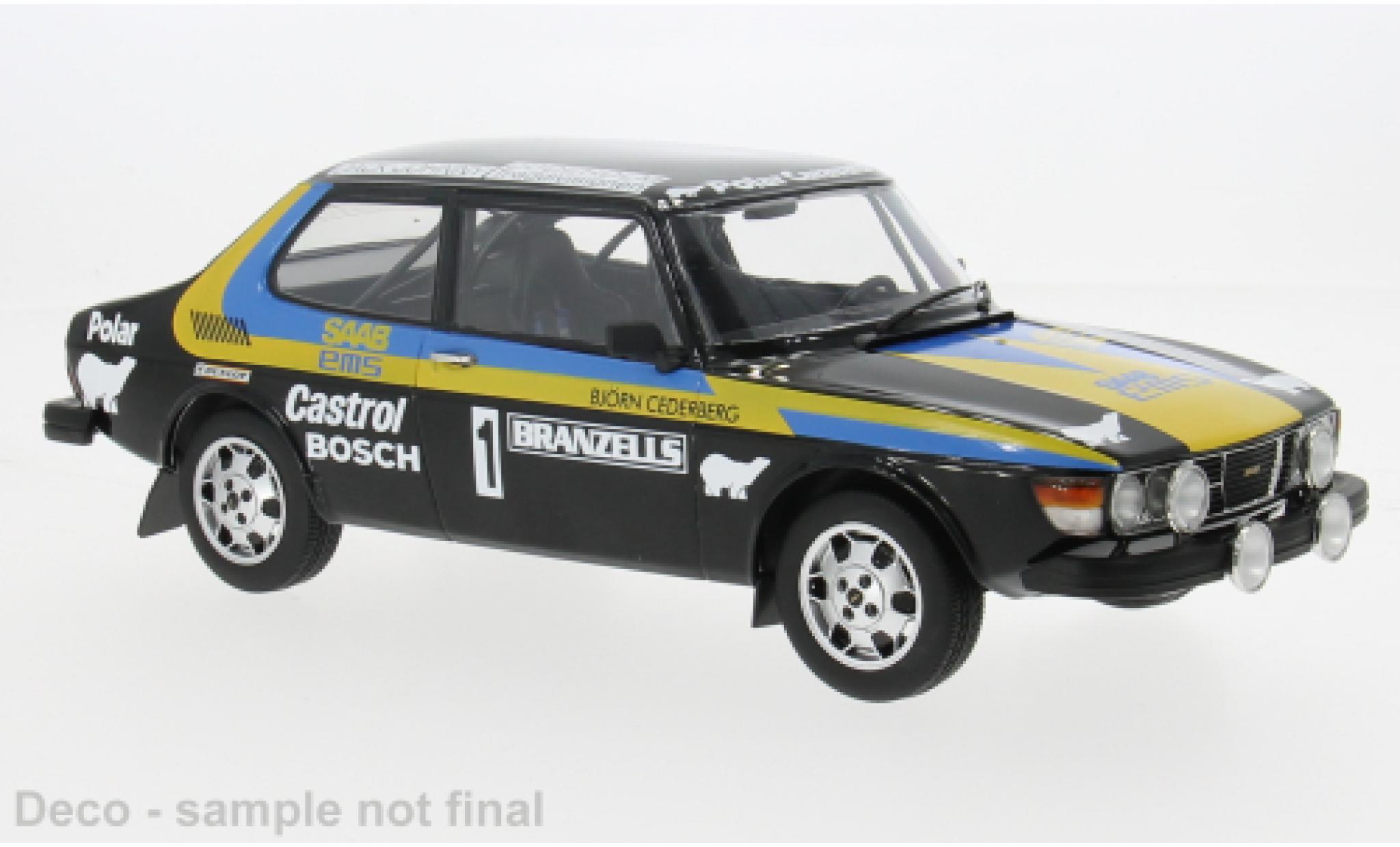 Saab 99 1/18 MCG EMS 1977 #1 1:18 modelauto