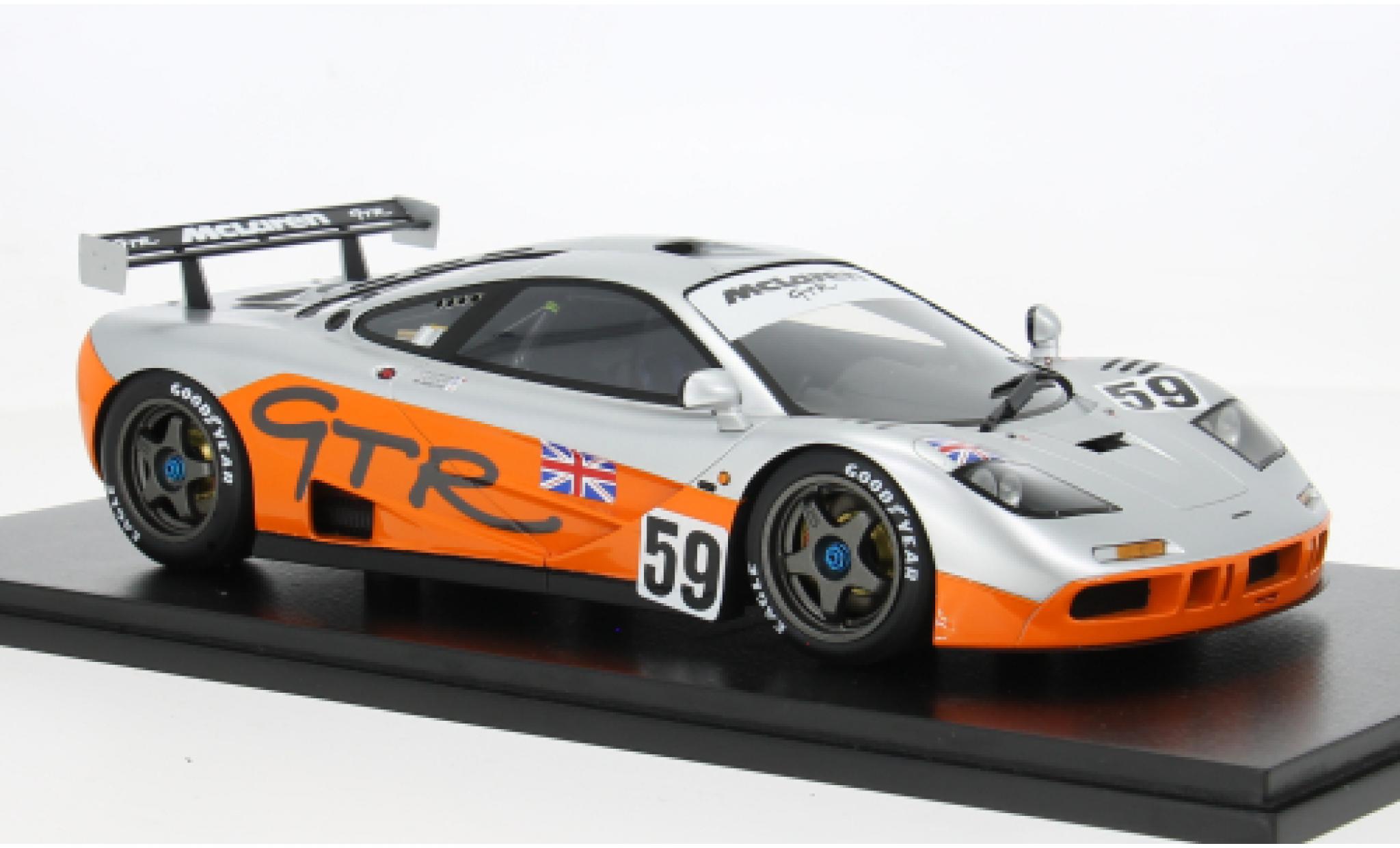 McLaren F1 1/18 Spark GTR 24h Le Mans 1995 #59 Y.Dalmas/P-H.Raphanel 1:18 modelauto