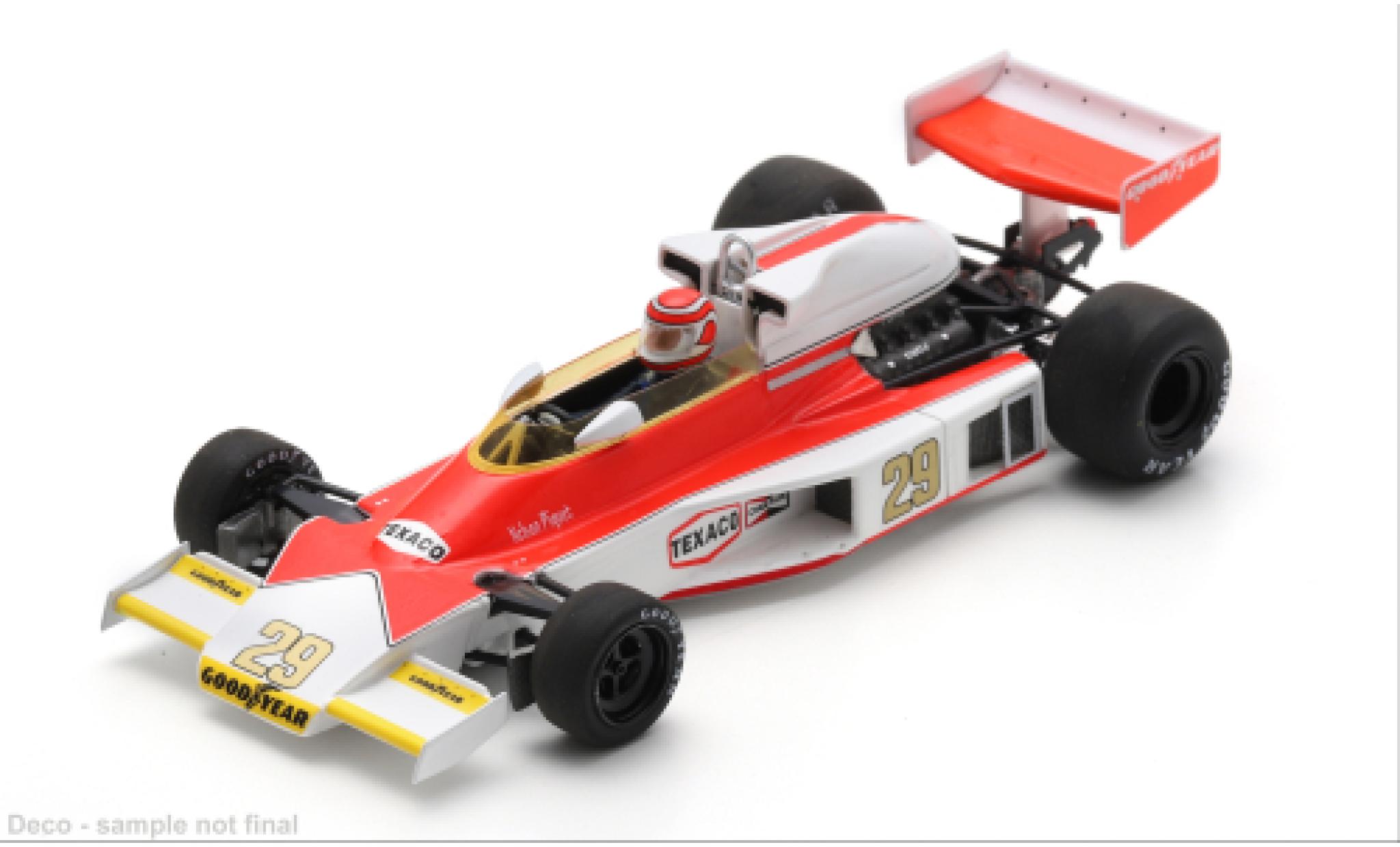 McLaren M23 1/43 Spark GP Italien 1978 #29 N.Piquet 1:43 modelauto