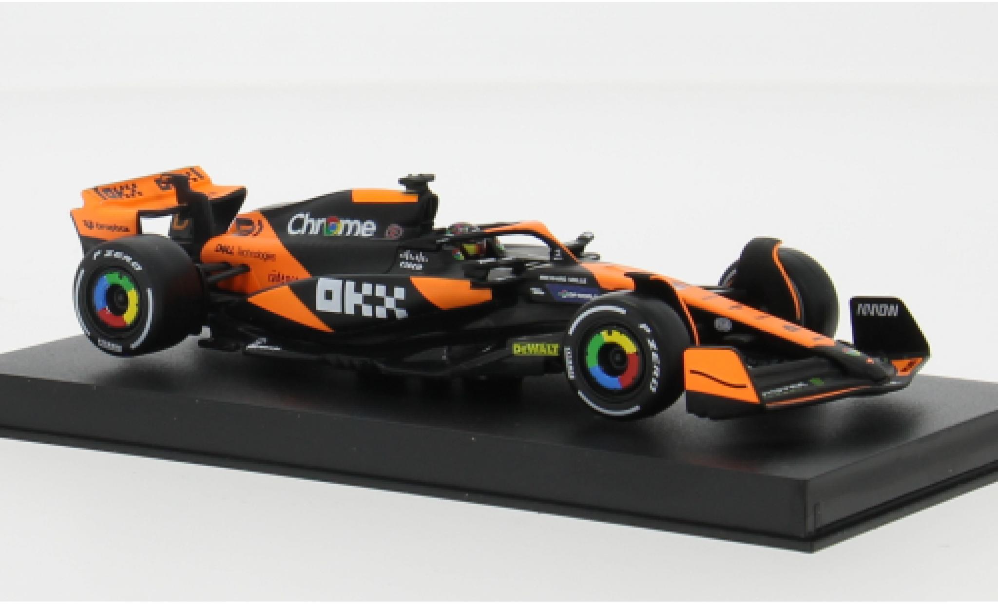 McLaren F1 1/43 Burago MCL38 Formel 1 2024 Team #81 O.Piastri 1:43 Bburago modelauto