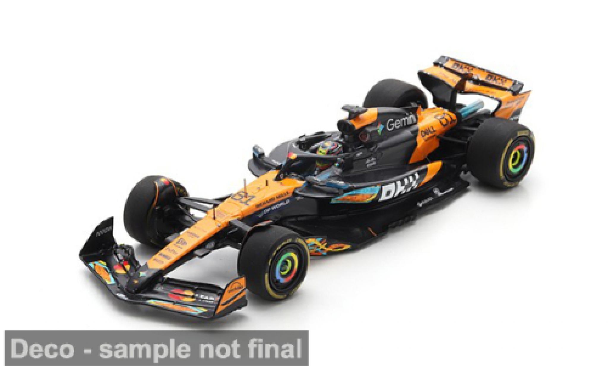 McLaren F1 1/43 Spark MCL39 Formel 1 GP Abu Dhabi 2025 Team #81 O.Piastri 1:43 modelauto
