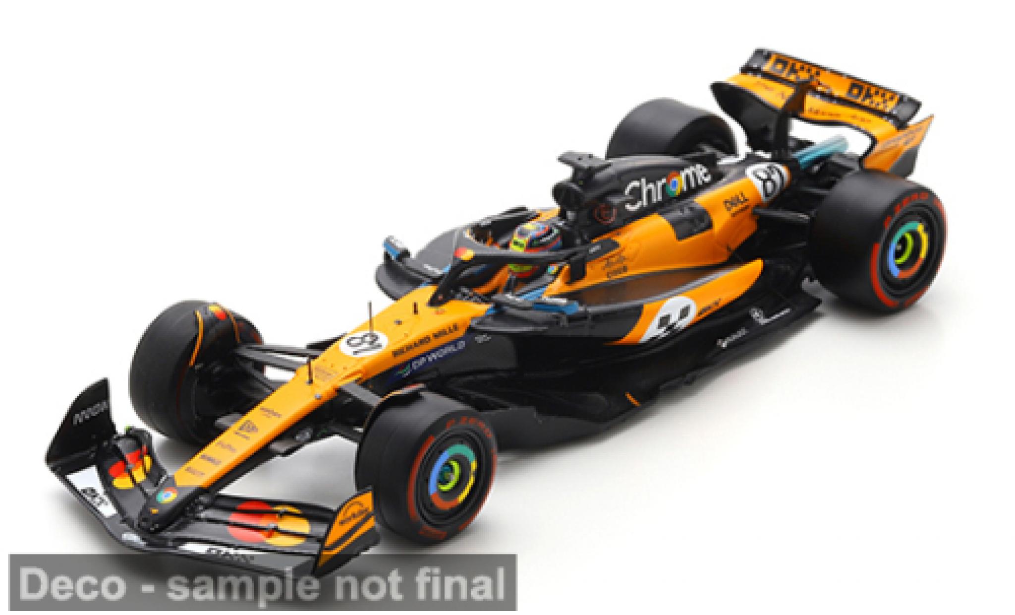 McLaren F1 1/43 Spark MCL39 Formel 1 GP Spanien 2025 Team #81 O.Piastri 1:43 modelauto