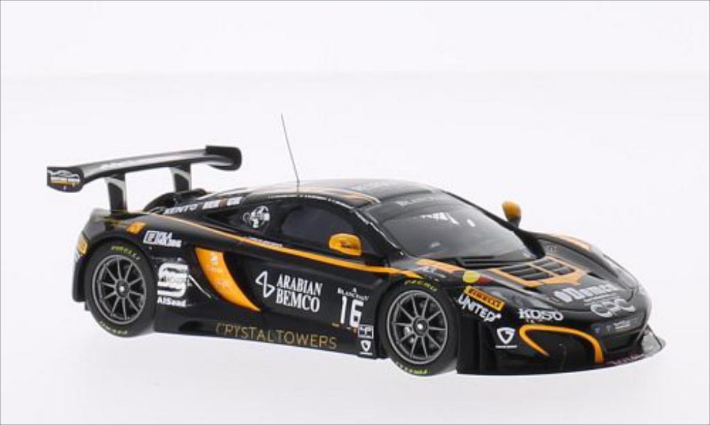 McLaren MP4-12C 1/43 Minichamps GT3 No.16 Boutsen Ginion Racing 24h Spa 2014 /C.van modelauto