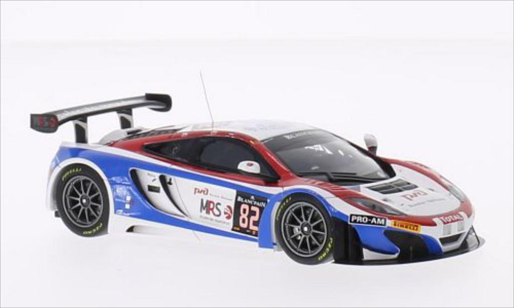 McLaren MP4-12C 1/43 Minichamps GT3 No.82 Russian Team 24h Spa 2014 /F.Spengler modelauto