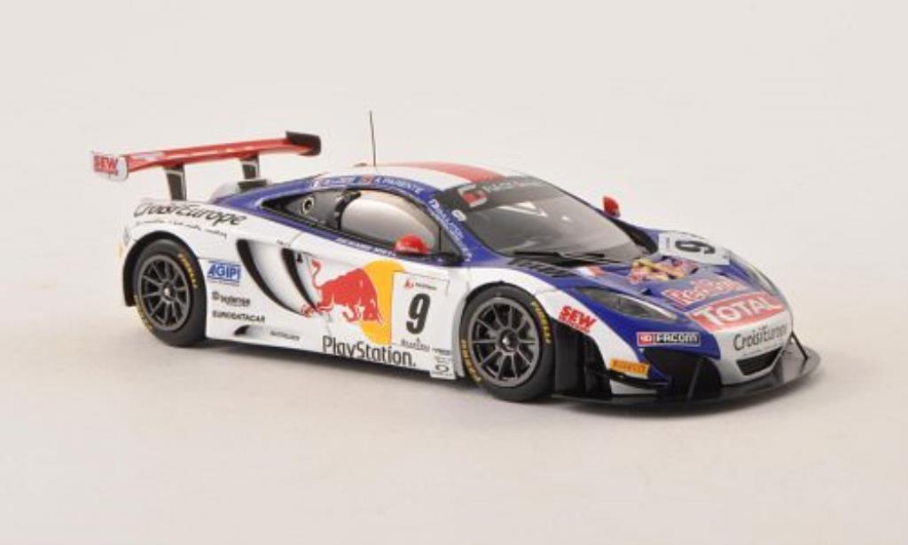 McLaren MP4-12C 1/43 Spark No.9 Loeb Racing FIA GT Series - Navarra 2013 /A.Parente modelauto