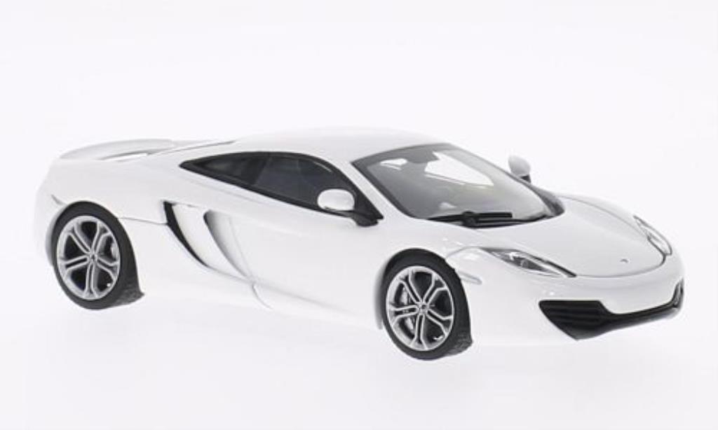McLaren MP4-12C 1/43 Autoart wit 2011 modelauto