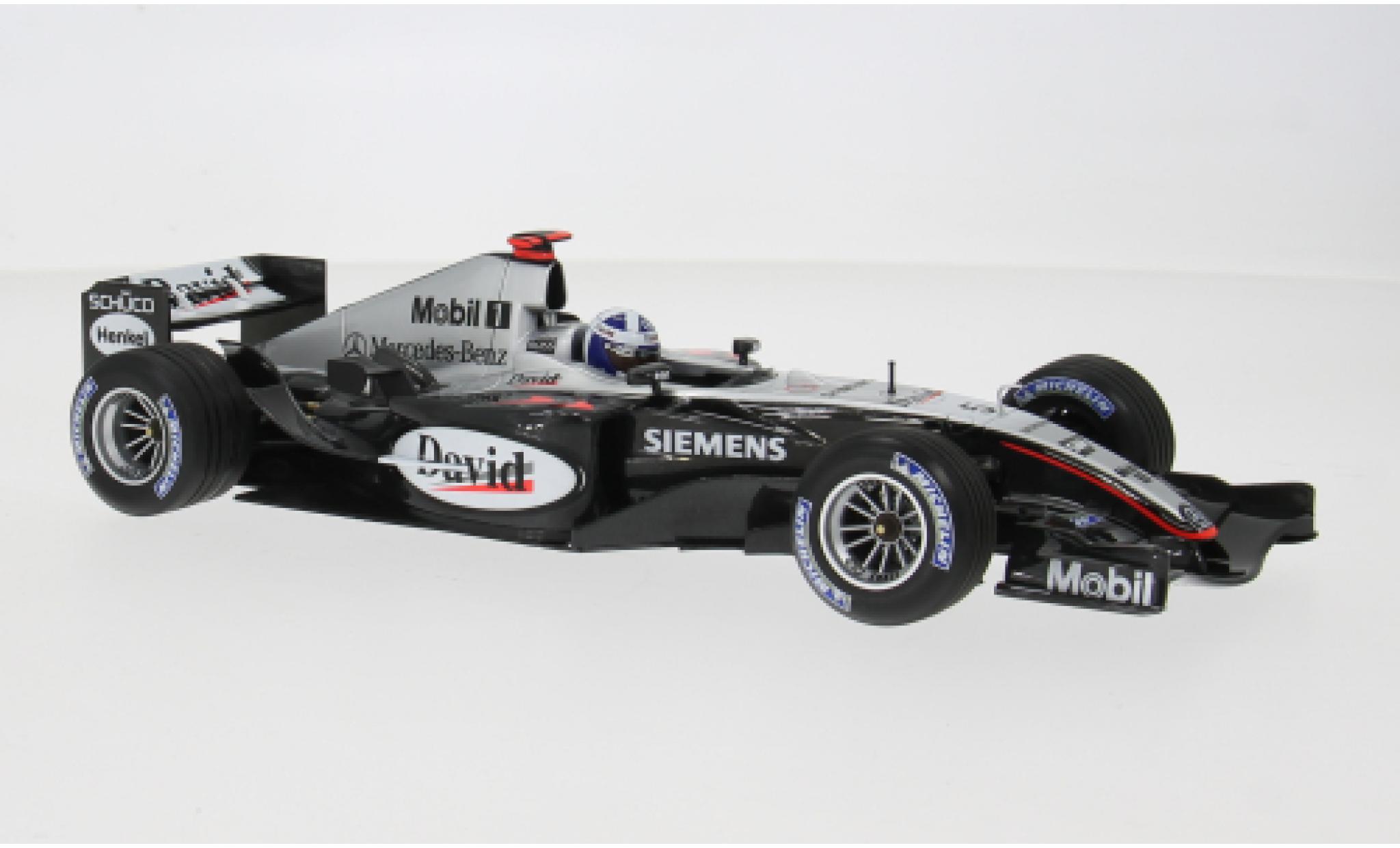 Mercedes CLA 1/18 Minichamps McLaren MP4/19 Formel 1 2004 West McLaren #5 D.Coulthard 1:18 modelauto