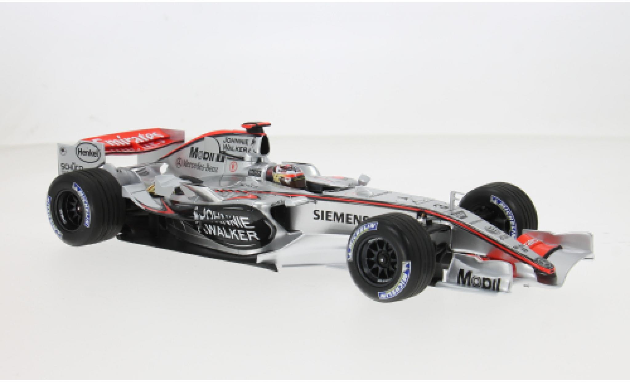 Mercedes CLA 1/18 Minichamps McLaren MP4/21 Formel 1 2006 Team McLaren #3 K.R&auml;ikk&ouml;nen 1:18 modelauto