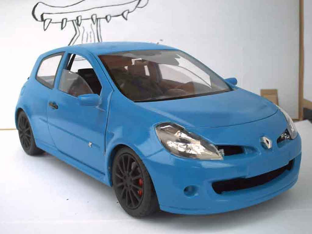 Renault Clio 3 RS 1/18 Solido 3 RS sport modelauto