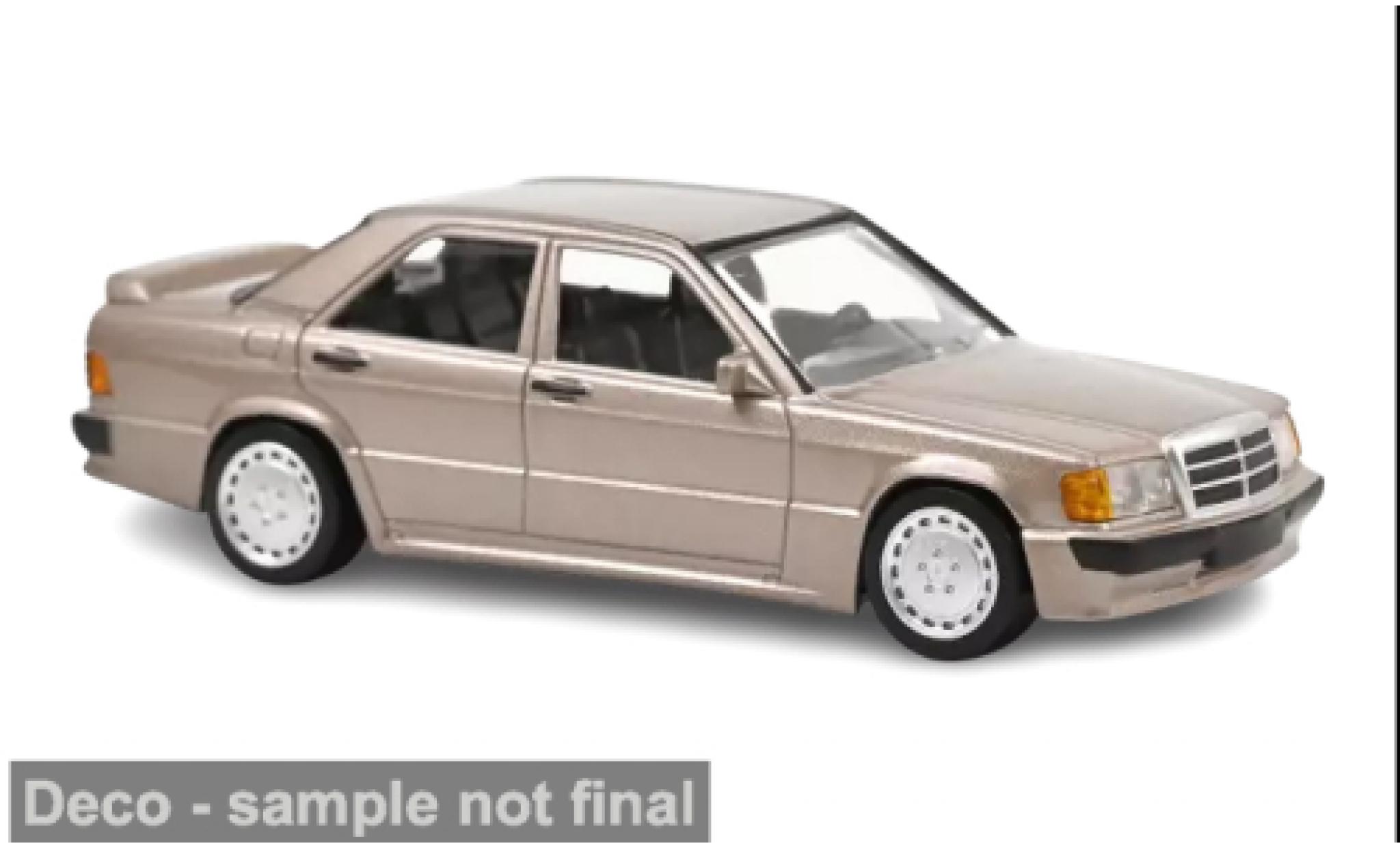 Mercedes 190 1/43 Norev E 2.3-16 (W201) beige 1984 1:43 modelauto