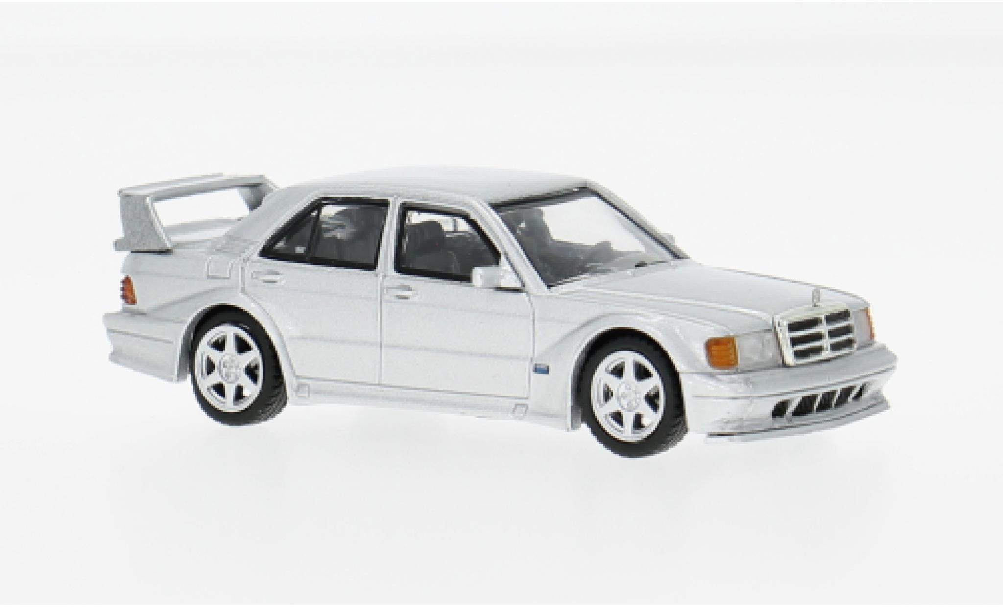 Mercedes 190 1/64 Mini GT E 2.5-16 Evo 2 grijs 1989 1:64 modelauto