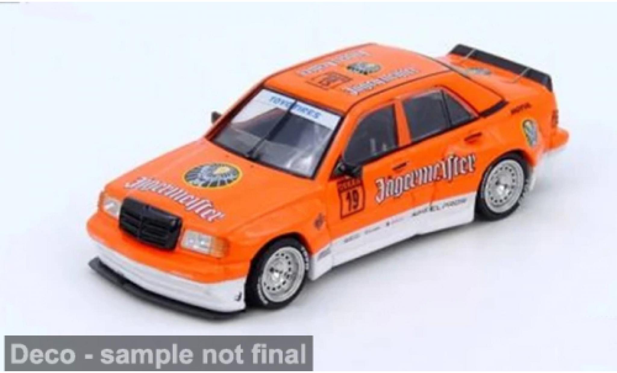 Mercedes 190 1/64 INNO64 E Rocket Bunny J&auml;germeister 1:64 modelauto