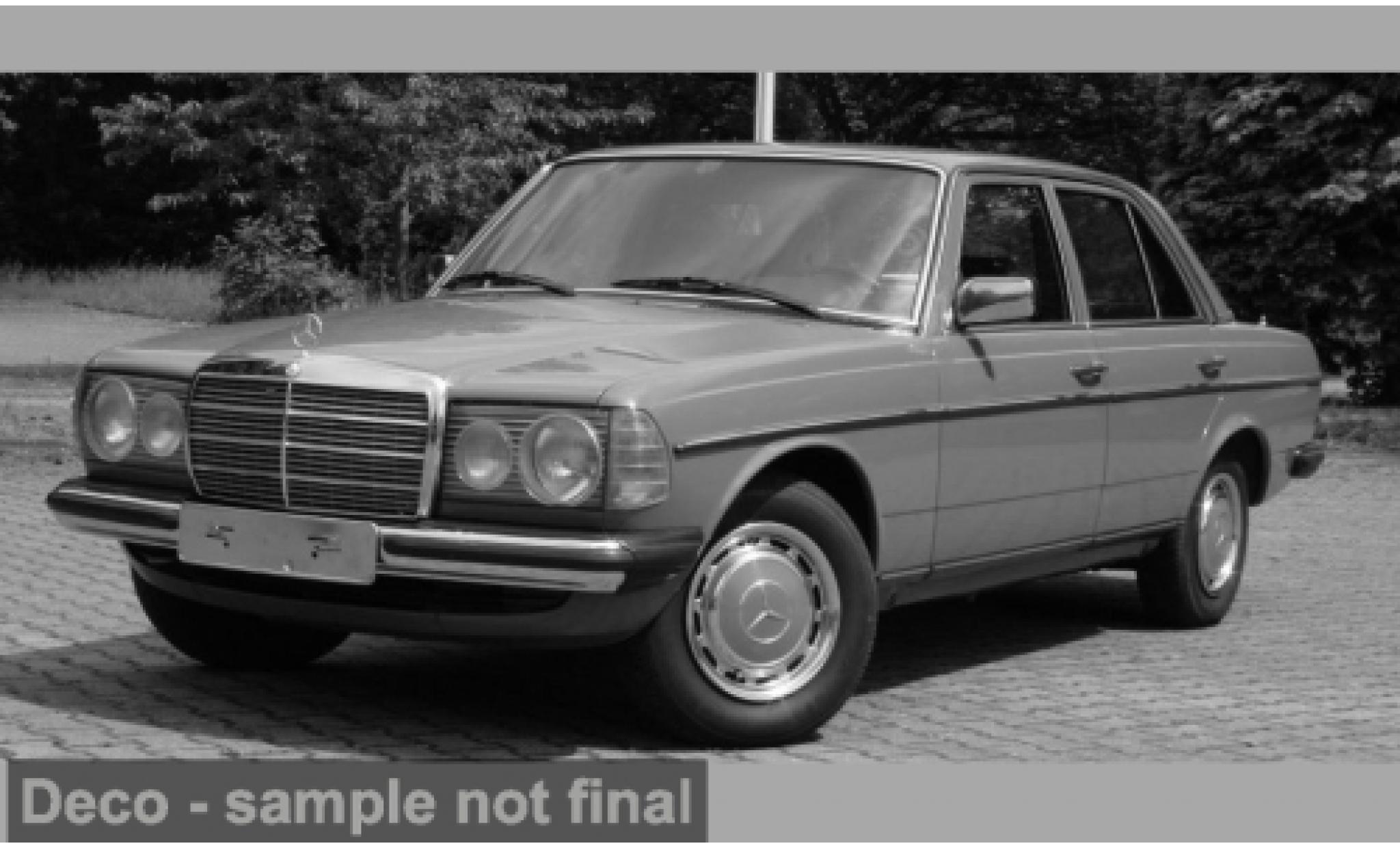 Mercedes 200 1/18 I Norev (W123) groen 1976 1:18 modelauto