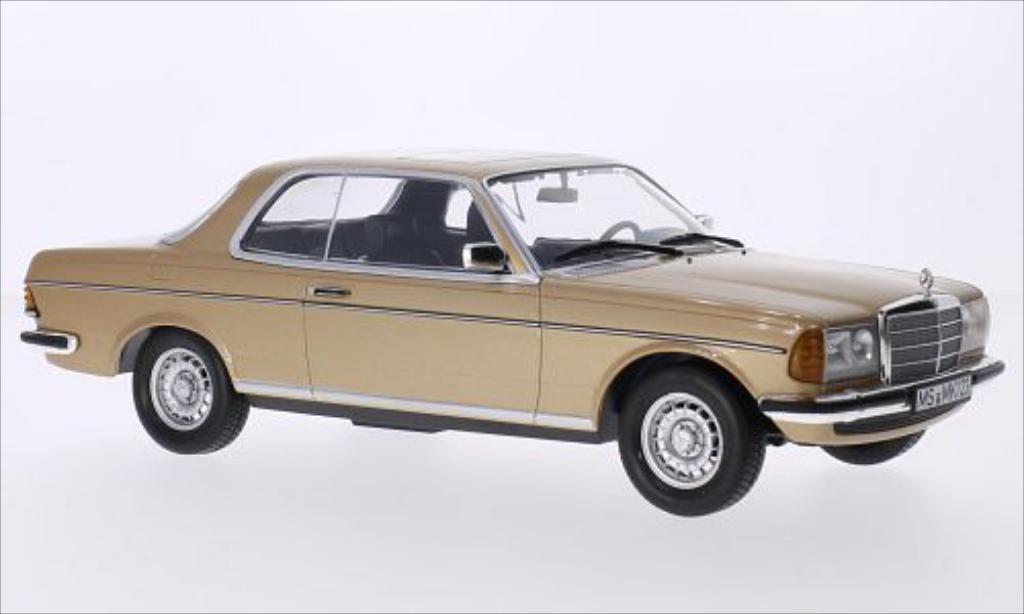 Mercedes 280 1/18 Norev (W123) CE gold 1980 modelauto